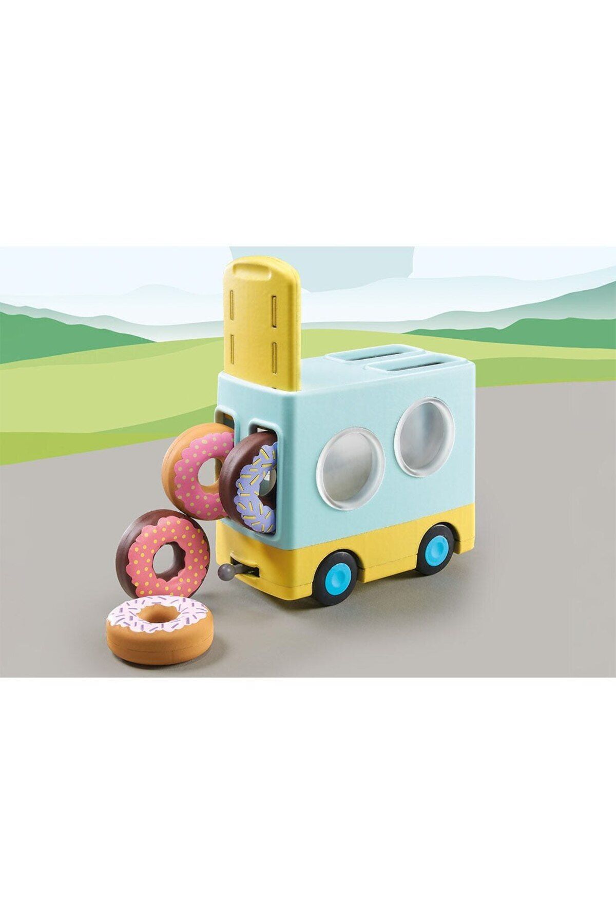 Playmobil-1.2.3 - Truck with donuts to stack and sort 5