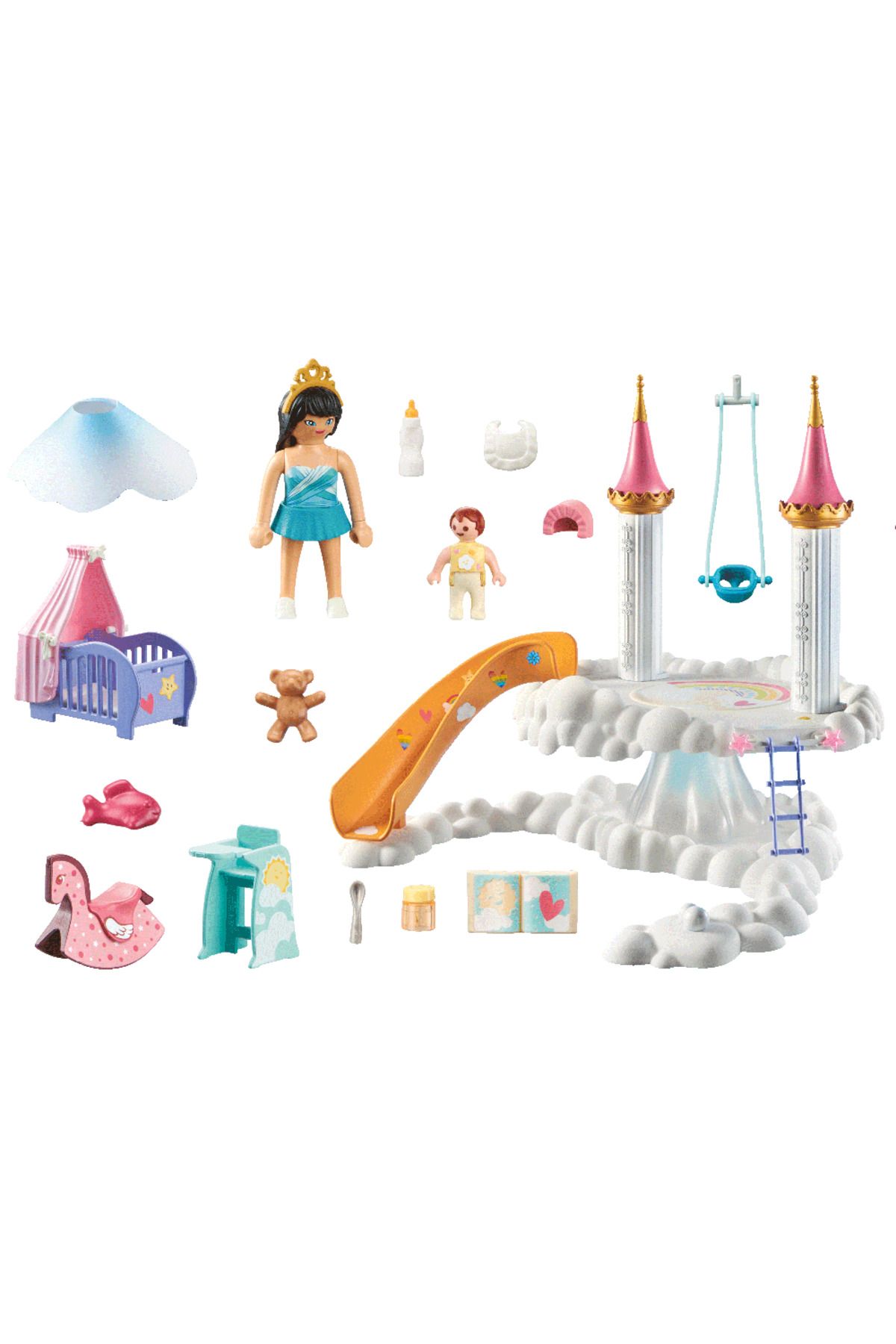 Playmobil-Princess Magic - Children's room in the clouds 2