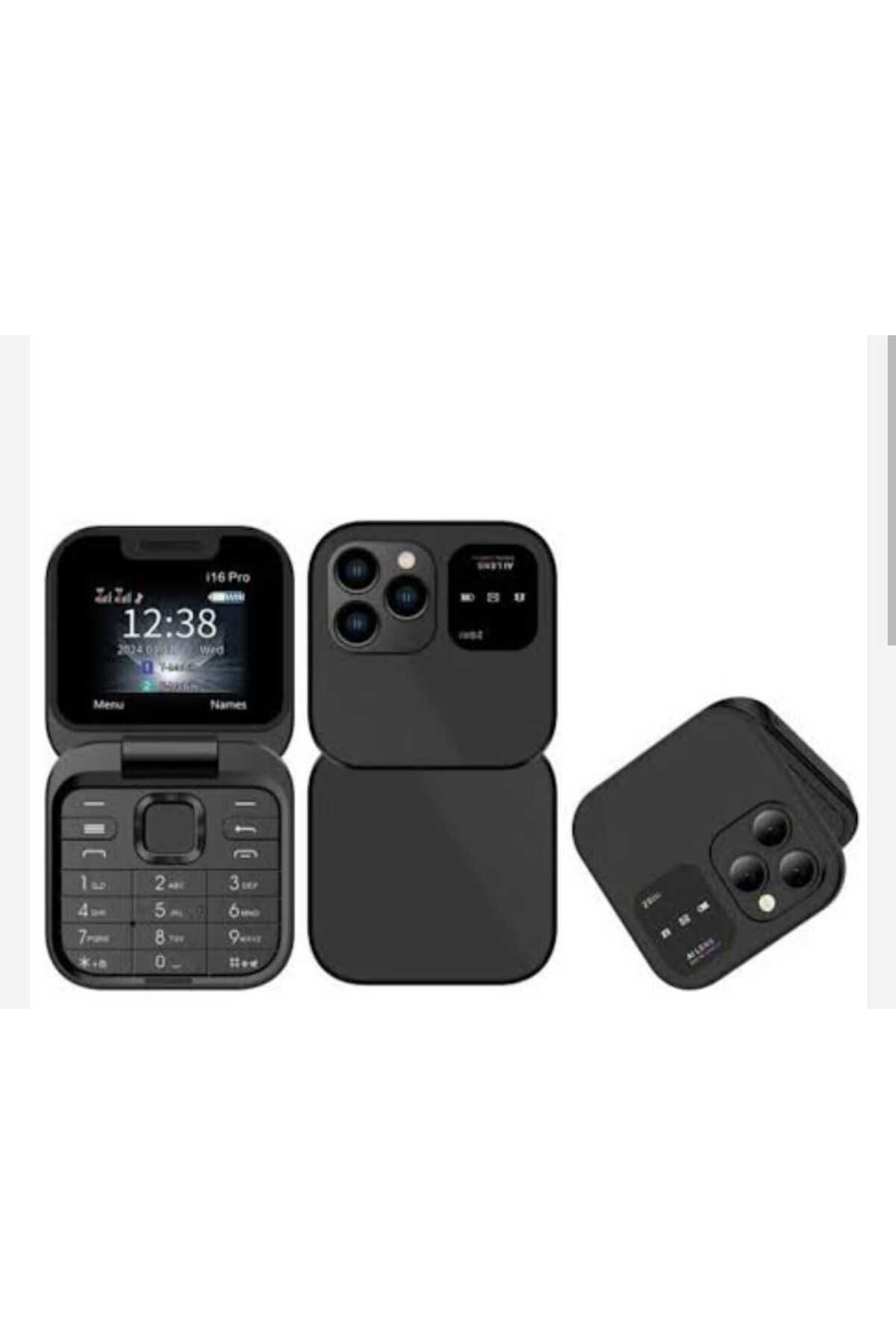 shop Flip F15 Modeli Kapaklı Tuşlu Telefon (Türkçe Dil Yoktur)