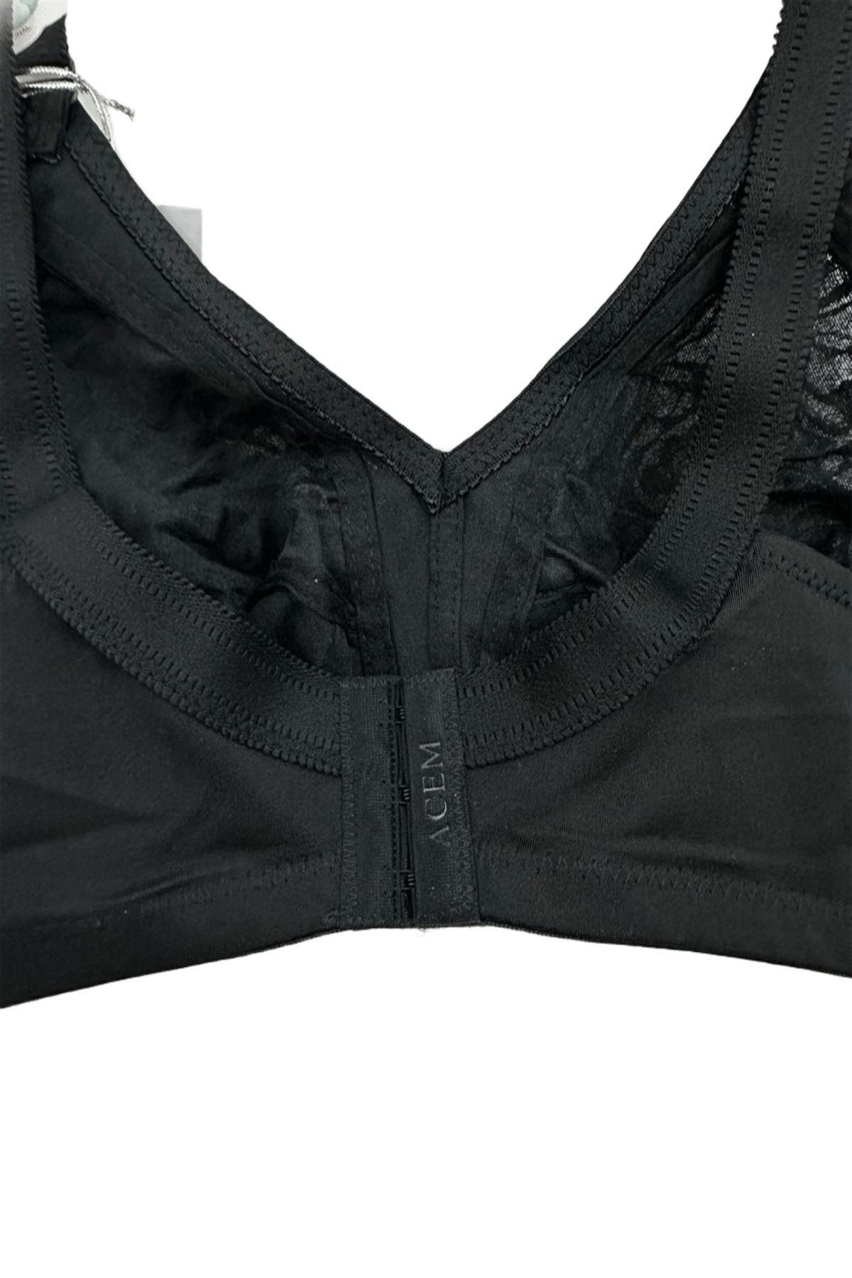 Nana & Mayka Moda-Sutien negru pentru femei de mărime mare Minimizer Gatherer – 110d-130d - Acemoğlu 3