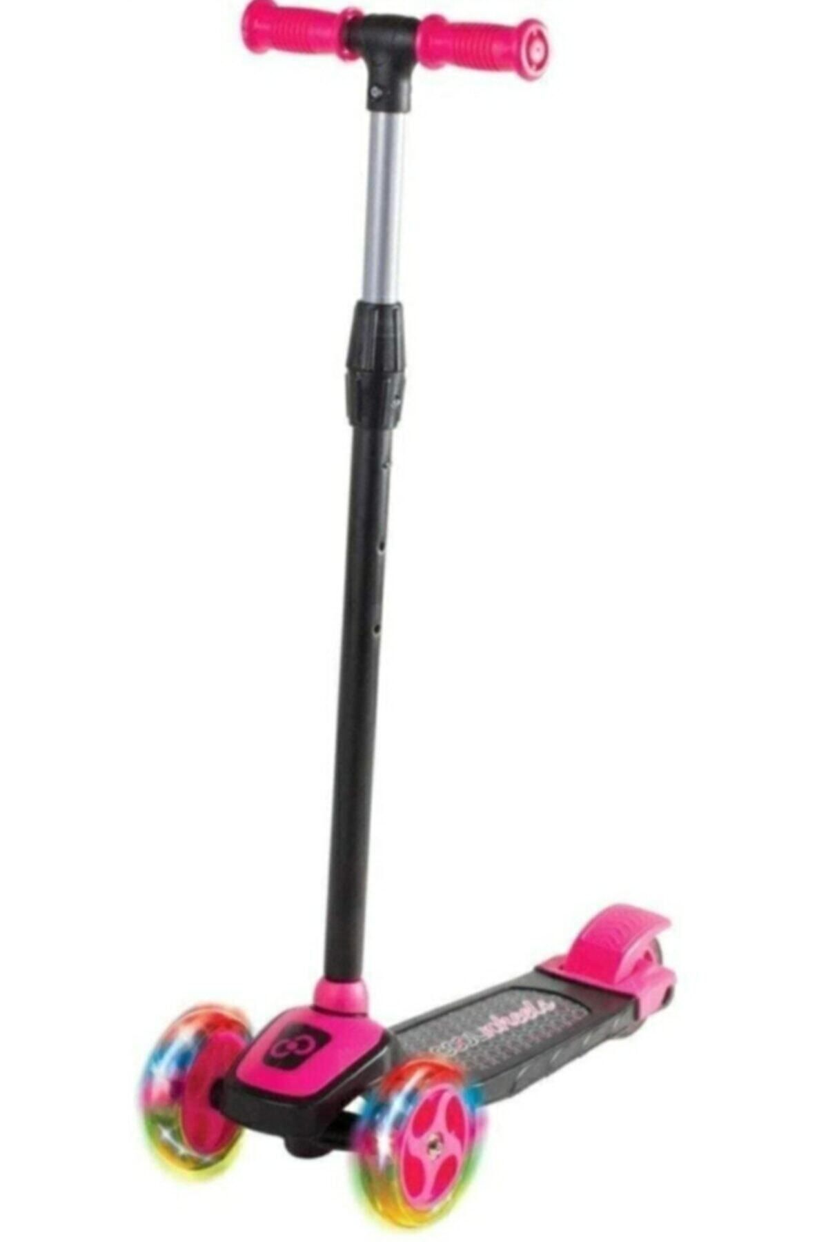 Mhm Collections Cool Wheels Led Işıklı 3 Tekerlekli Yükseklik Ayarlı Twist Çocuk Scooter (+3 Yaş)
