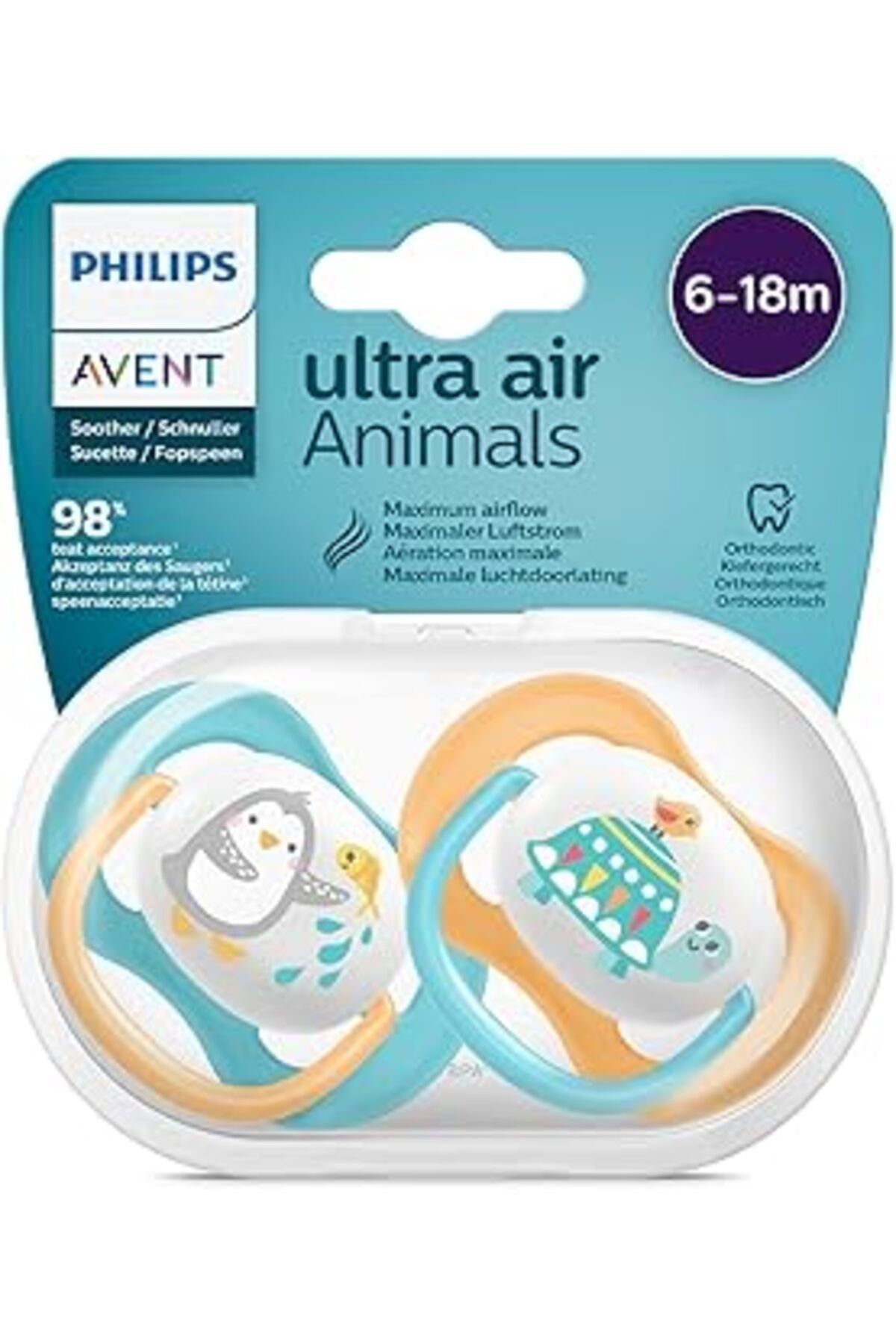 NZM TİCARET Avent Scf080/07 Ultra Air Emzik (6-18 Ay) Erkek