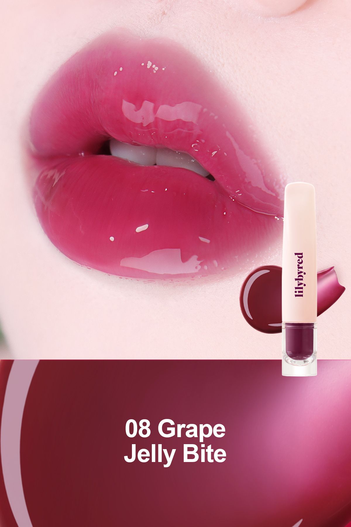 lilybyred Tangle Jelly Balm / Lilybyred Tangle Jelly Nemlendirici Dudak Balmı - 08 Grape Jelly Bite