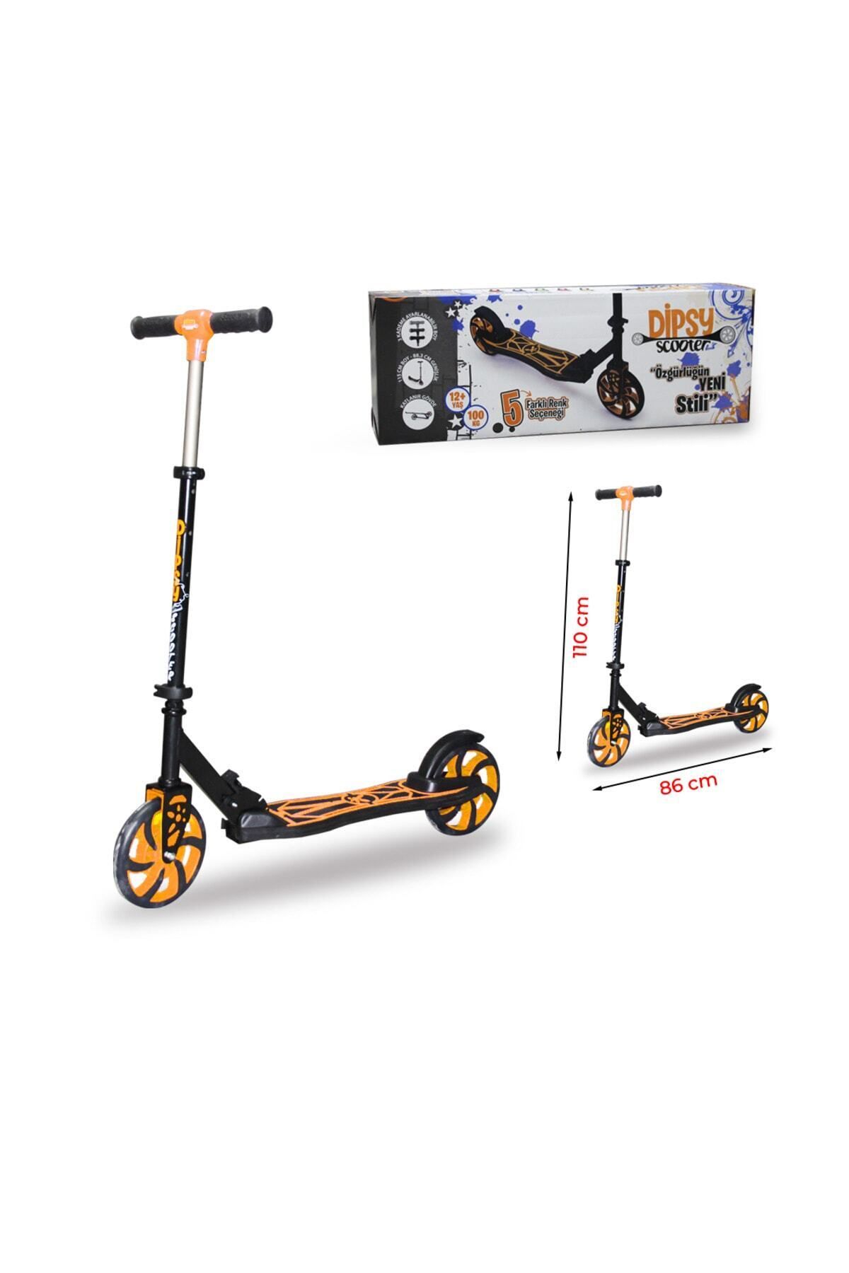 Mhm Collections 2 Tekerlekli Katlanabilir 12 Yaş Üzeri Max 100kg Taşıma Kapasite Frenli Scooter
