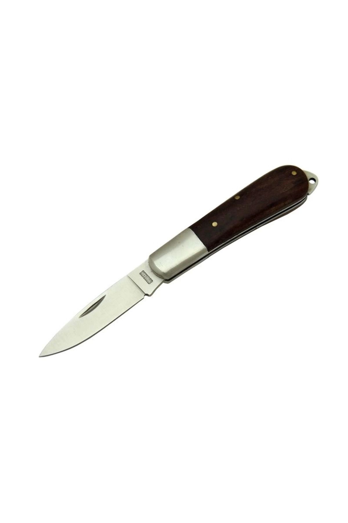 Marsilyan K-03 Orta Fındık Çakı 14 cm - Ahşap Saplı, Manuel, Bilezikli