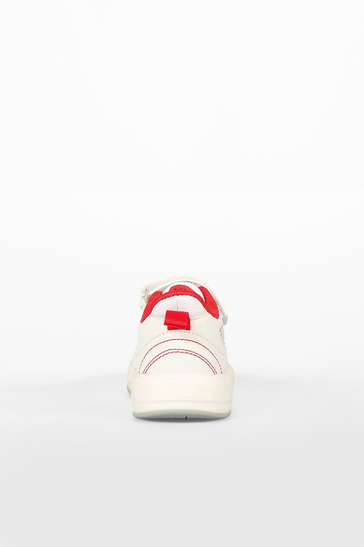 Vicco-Disnew Lighted Girls Preschool White Sneaker 5