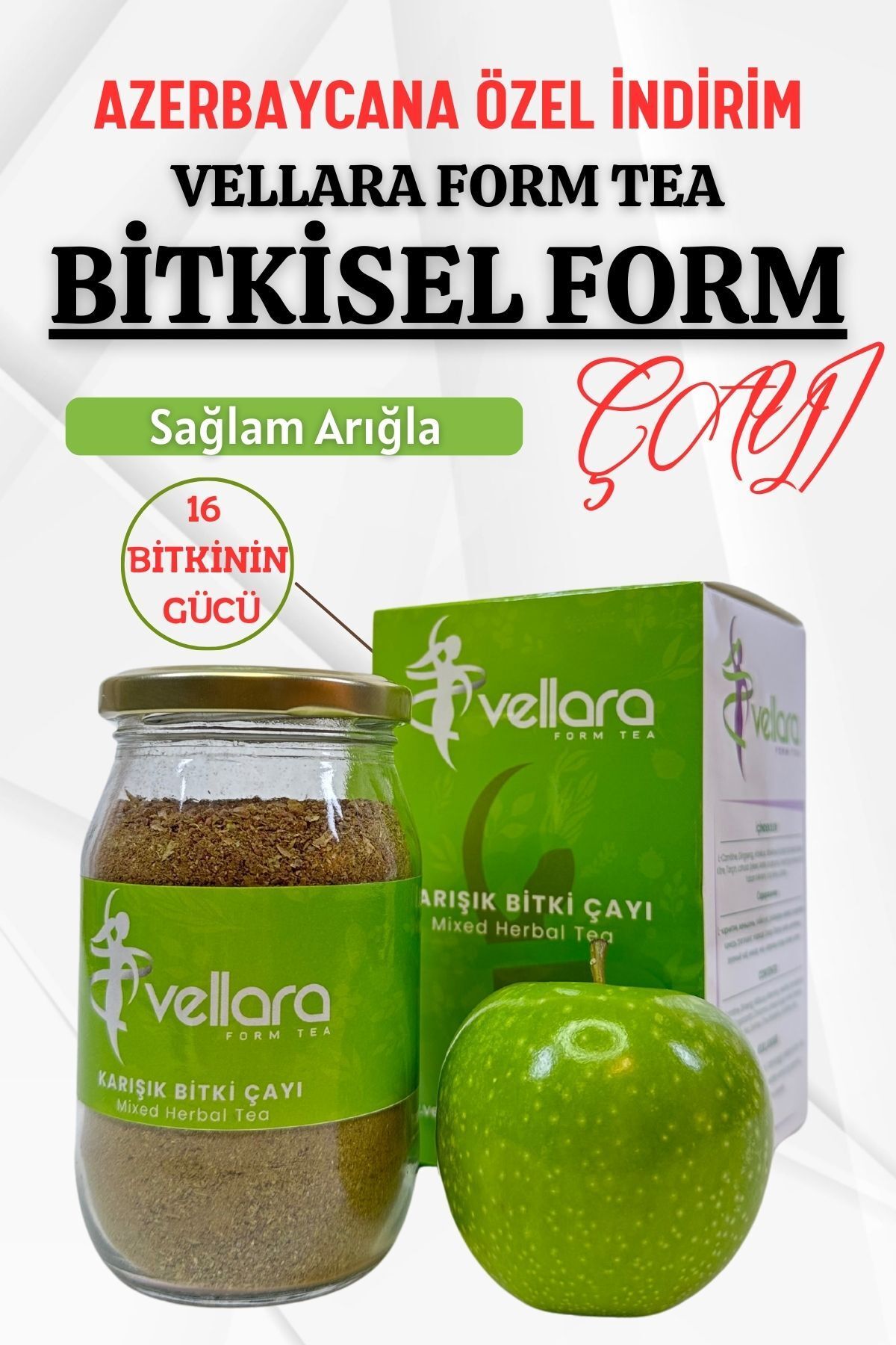Vellara Tea Karşık Bitki Çayı Mixed Herbal Tea
