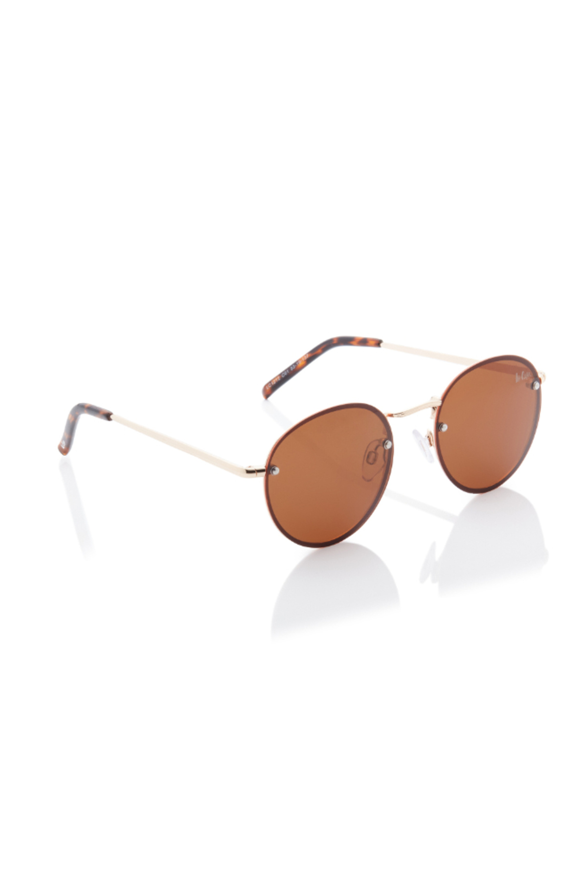 Lee Cooper-Polarized Sunglasses Gold Frame Brown Mirror Lens 53mm - LC1212C01 4