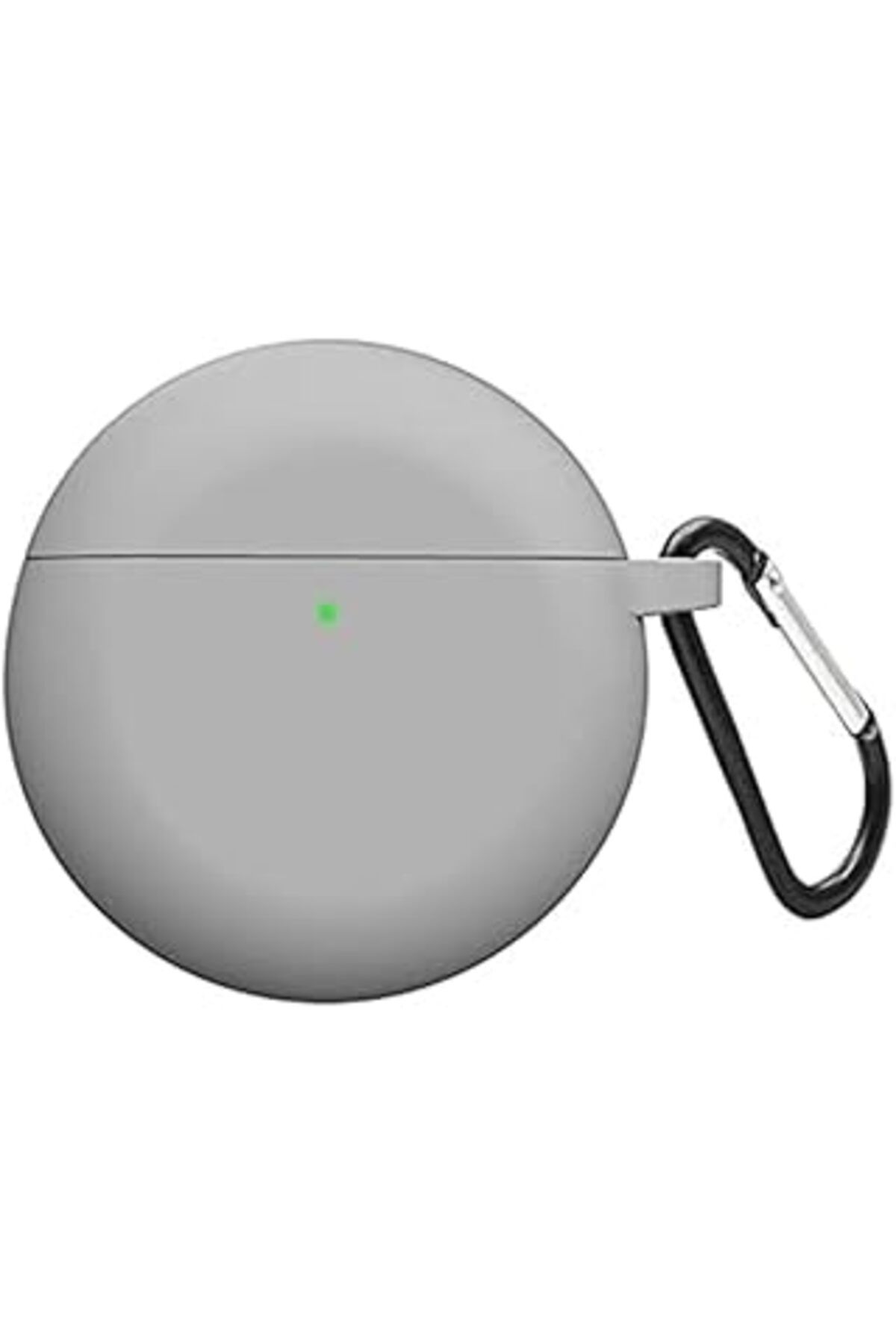 Mu Art Ahşap Microsonic Huawei Freebuds 4 Için Kılıf Mat Silikon Gri [Freebuds 4 Ile Uyumlu Kılıf - Gri]