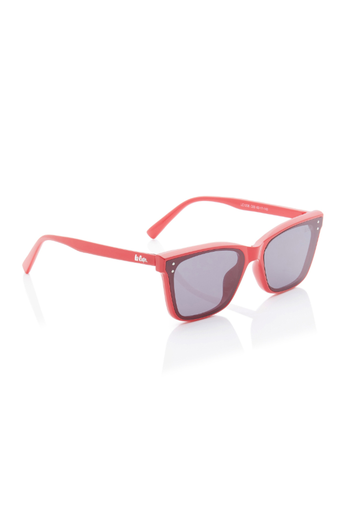 Lee Cooper-Pc Sunglasses Red Frame Grey Mirror Lens 62mm - LC1208C03 4