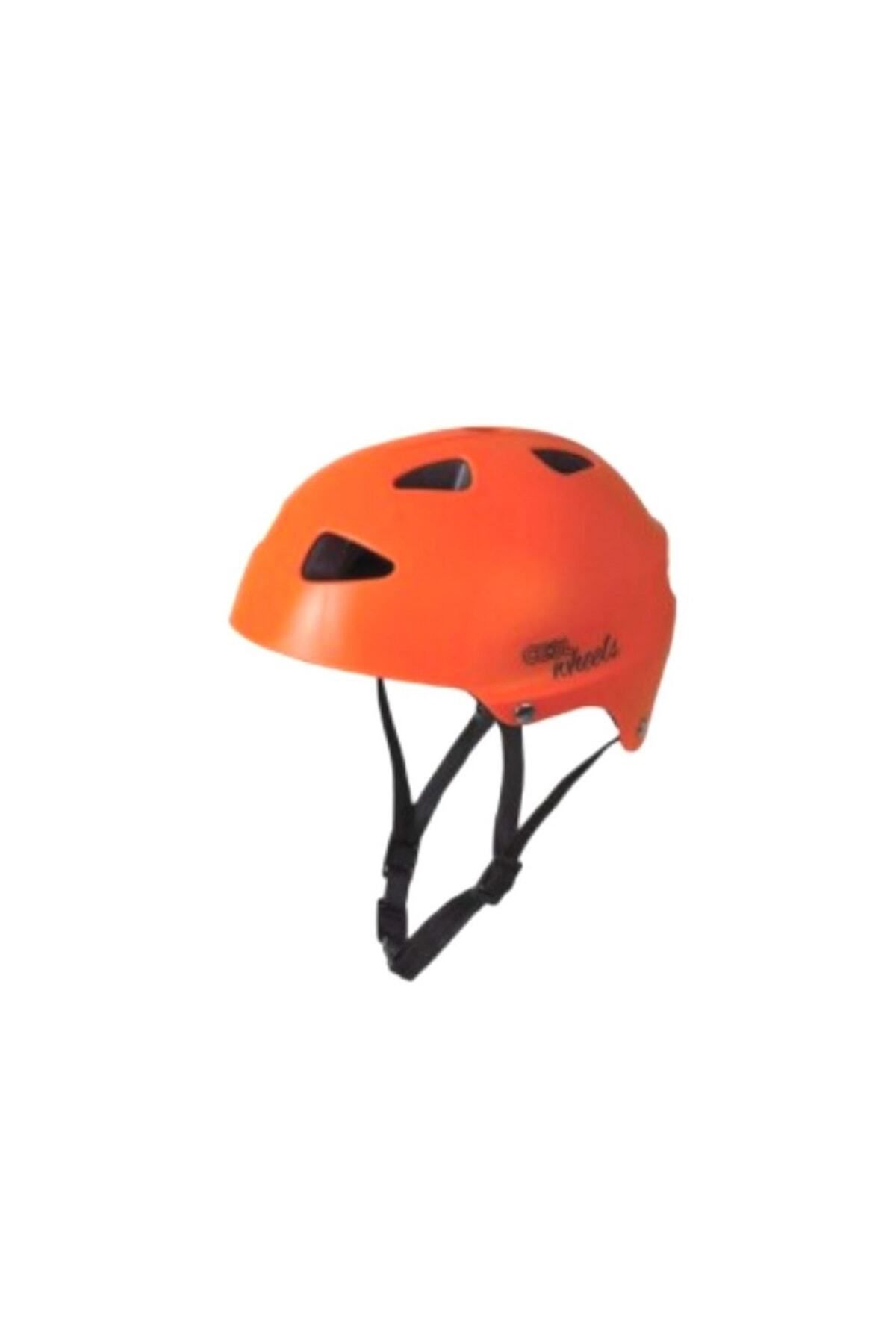 Mhm Collections Cool Wheels Kask Turuncu