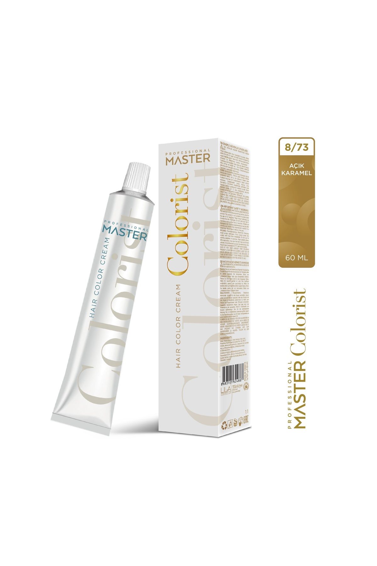 MUK's Beauty Tools MASTER COLORIST 60 ml Tüp Boya Saç Boyası 60 Renk Kuaför