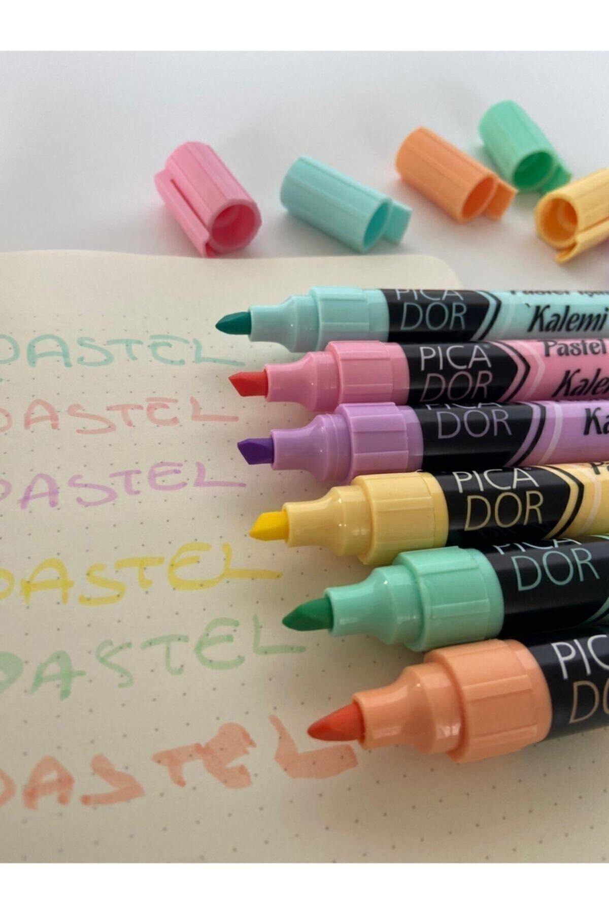 Drawline Pıcador Pastel Işaretleme Kalemi 6 Renk (melisa)