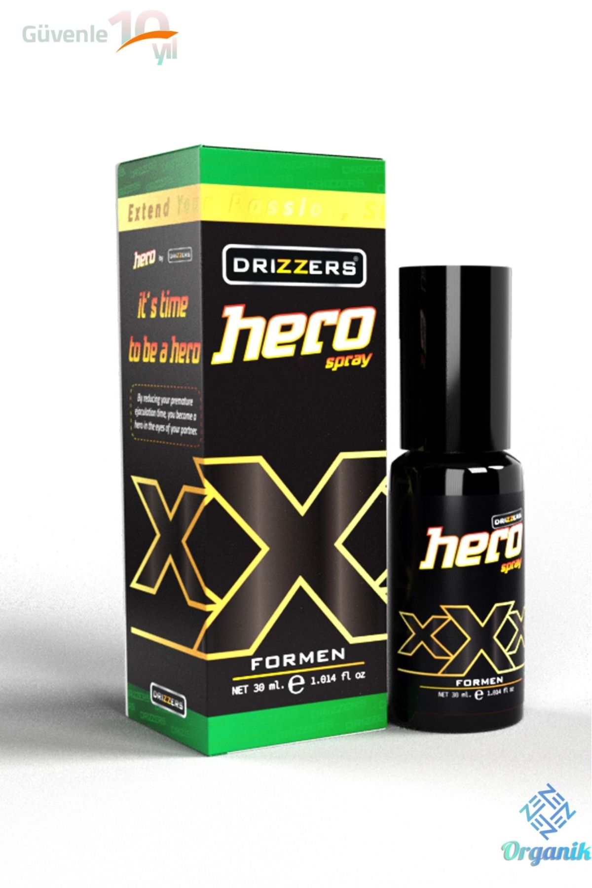 Drizzers Hero Herbal Care For Man Gold Premium Sprey 30ml