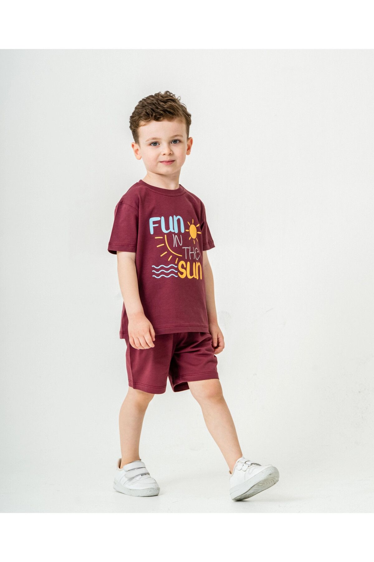 My Hanne Fun Sun Baskılı Erkek Çocuk Takım 50307