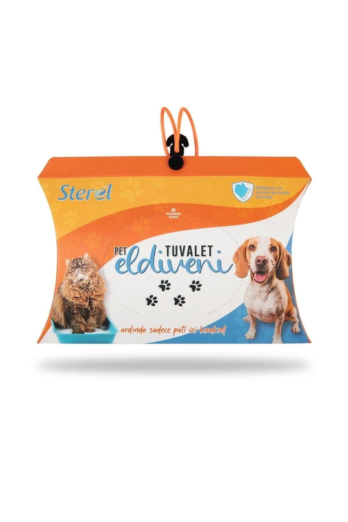 YNT İthalat Sterel Pet Tuvalet Eldiveni 50 Adet