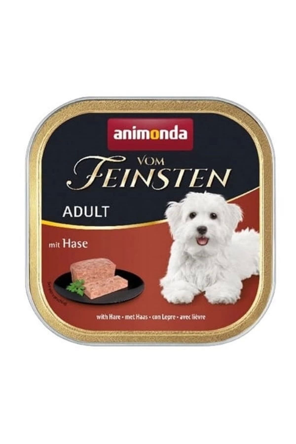 YNT İthalat Animonda Vom Feinsten Tavşan Etli Yetişkin Köpek Konservesi 150 Gr