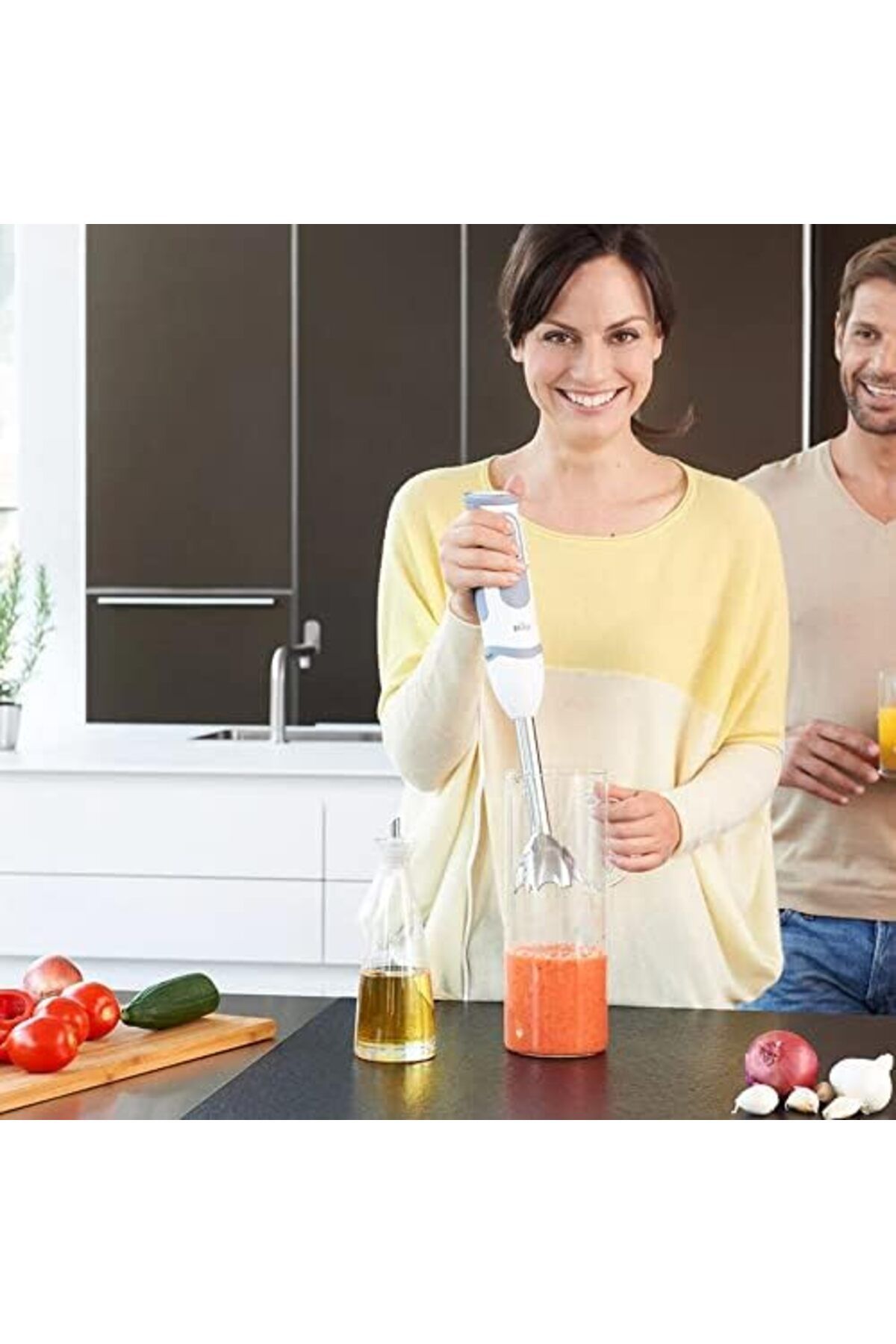 Braun-Vario Hand Blender with Multiple Speeds by Braun, MQ 5200, 1000W, 21-Speed Control, Splash Control, 6