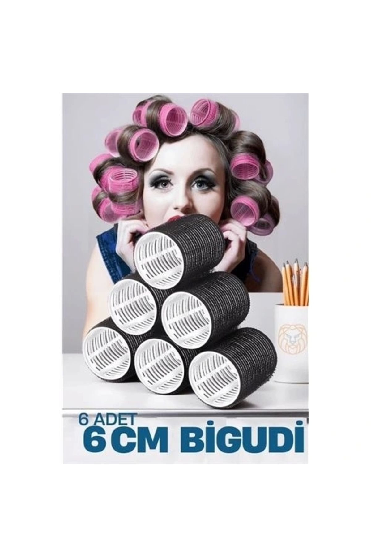 STOREMAX 6 Cm Bigudi 6 li Paket