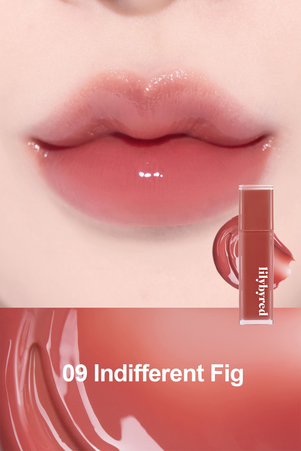 lilybyred Bloody Liar Coating Tint / Uzun Süre Kalıcı Parlak Dudak Tinti - 09 Indifferent Fig