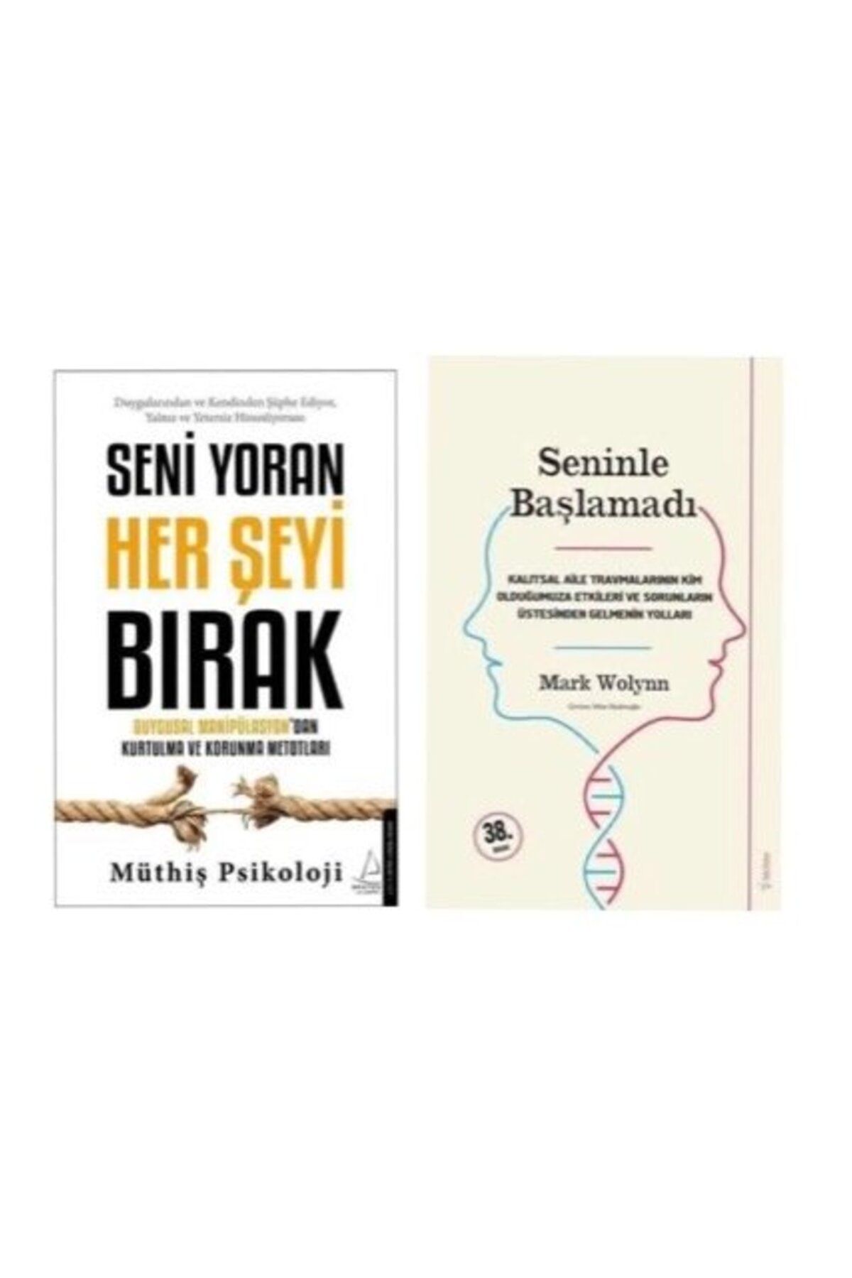 Destek Yayınları SENI YORAN HER SEYI BIRAK + SENINLE BASLAMADI = 2 SET