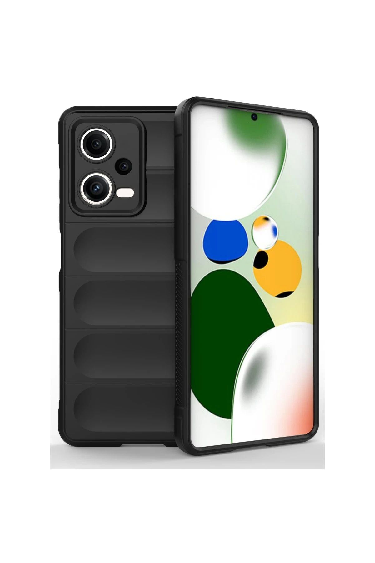 NewFace Xiaomi Poco X5 5G Kılıf Optimum Silikon - Siyah BSTMY