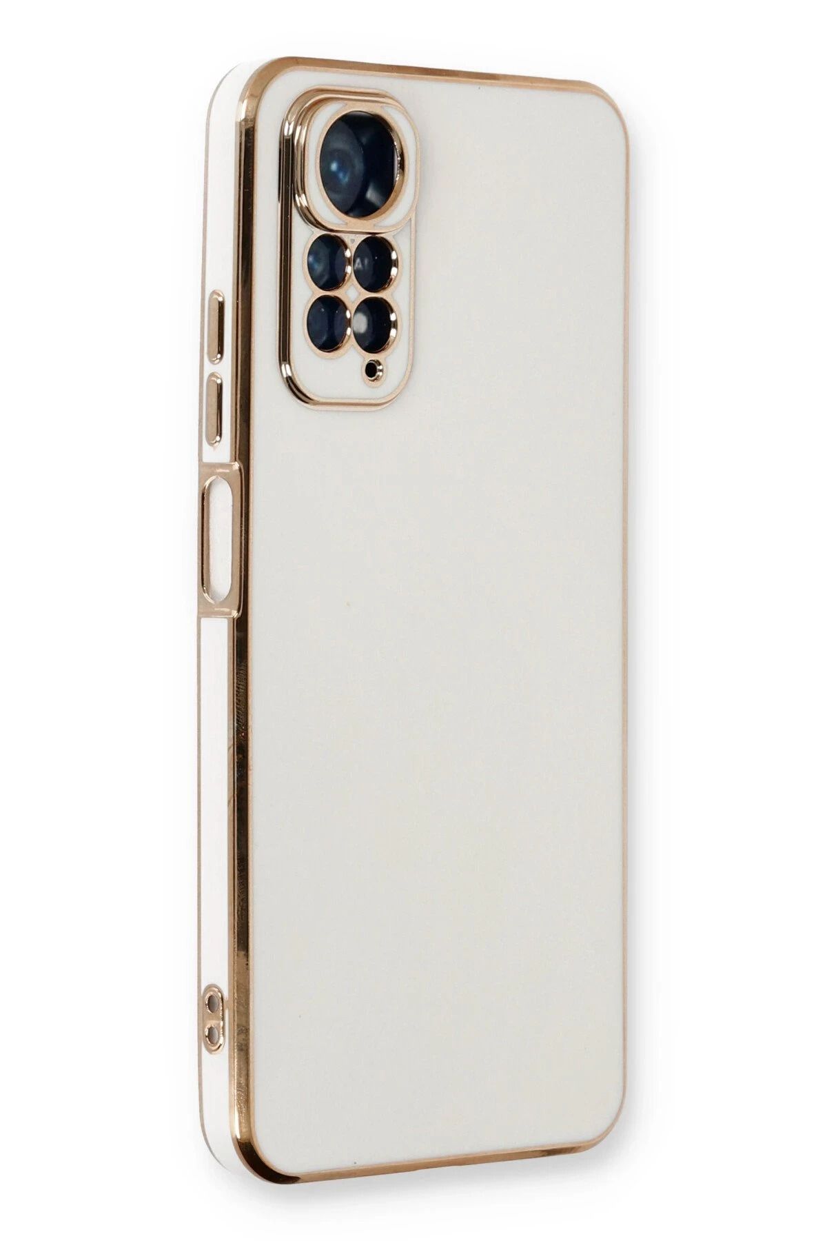 NewFace Xiaomi Redmi Note 11 Kılıf Volet Silikon - Beyaz NRMSA