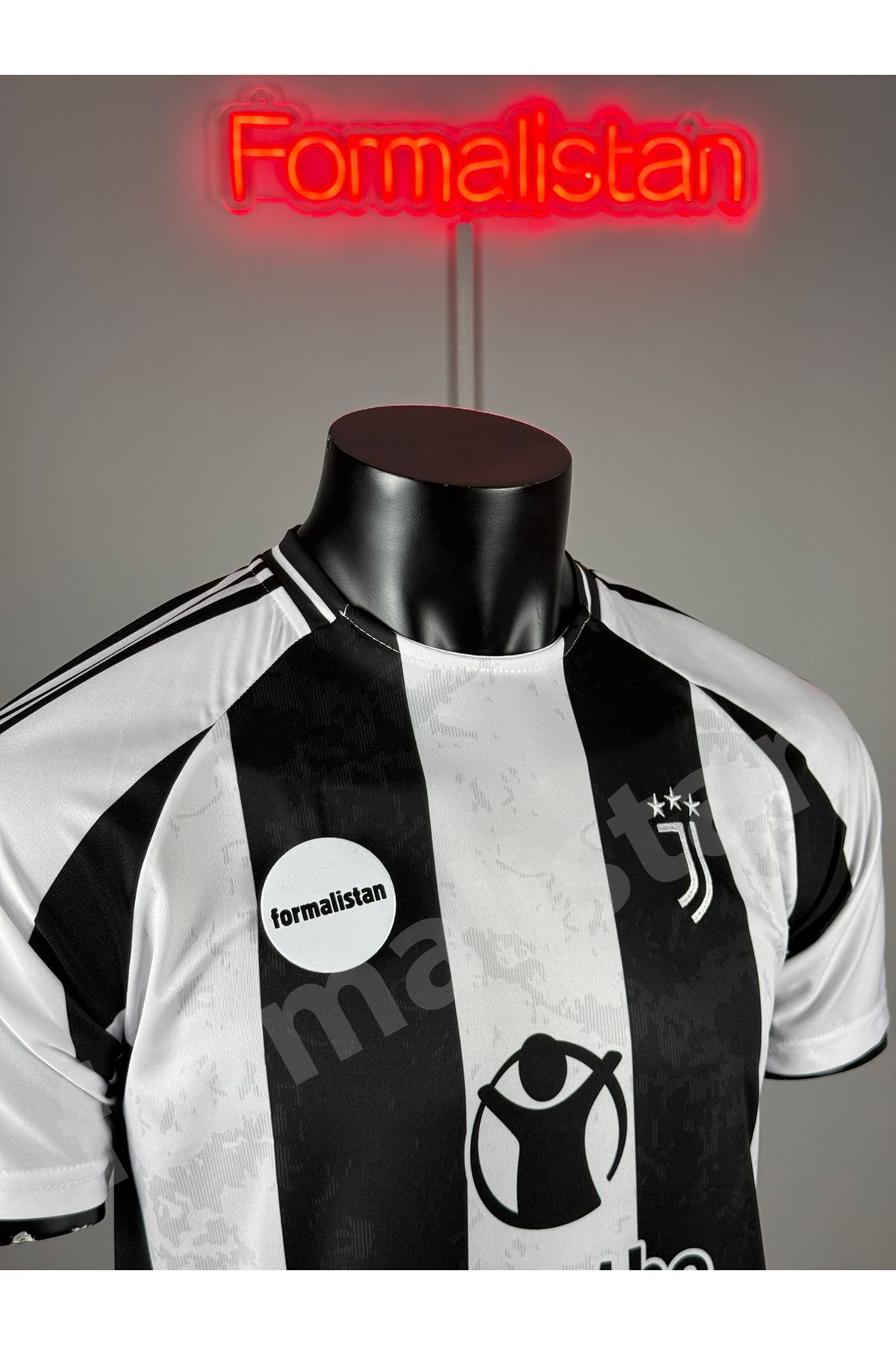 Quaxram Kenan Yıldız-juventus Futbol Forması - Siyah Beyaz
