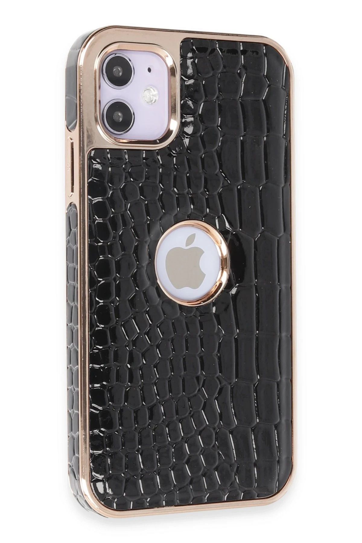 NewFace iPhone 11 Kılıf Snake Kapak - Siyah NRMSA