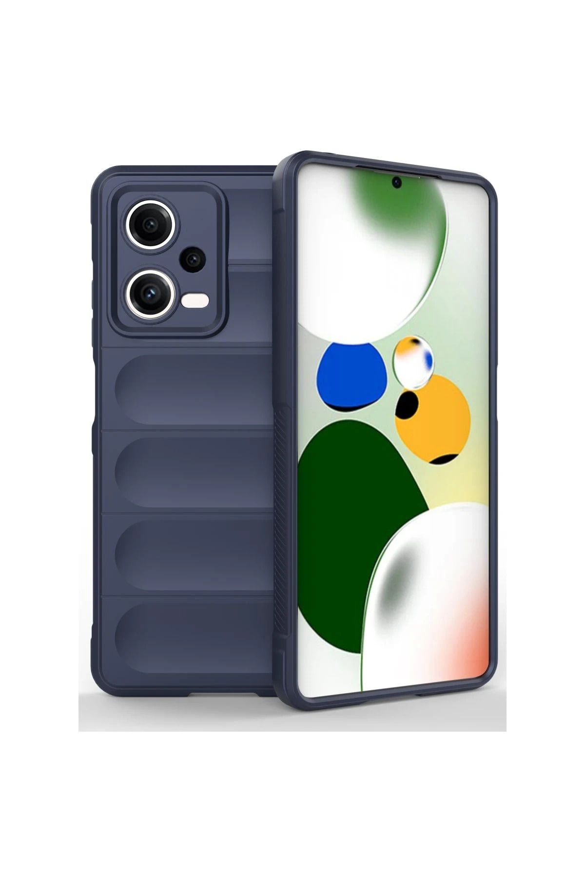 NewFace Xiaomi Poco X5 5G Kılıf Optimum Silikon - Lacivert BSTMY