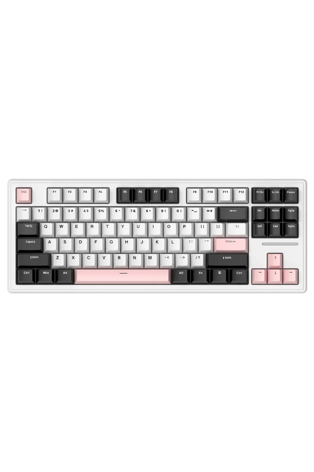 SiLabor X Attack Shark M87 RGB Kablosuz Şarjlı Üçlü Mod 4000mAh PBT Mekanik Klavye Mac ve Win Uyumlu