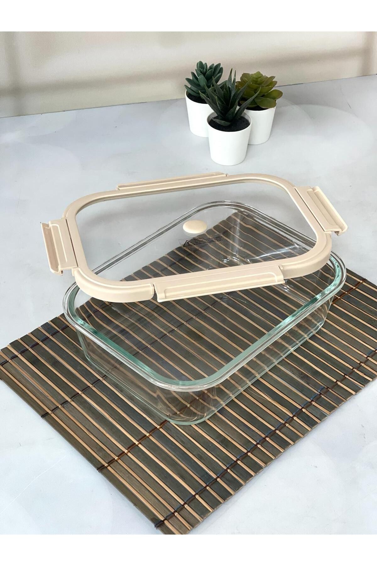 AROW-2800 ml Ziplock Glass Storage Container 2