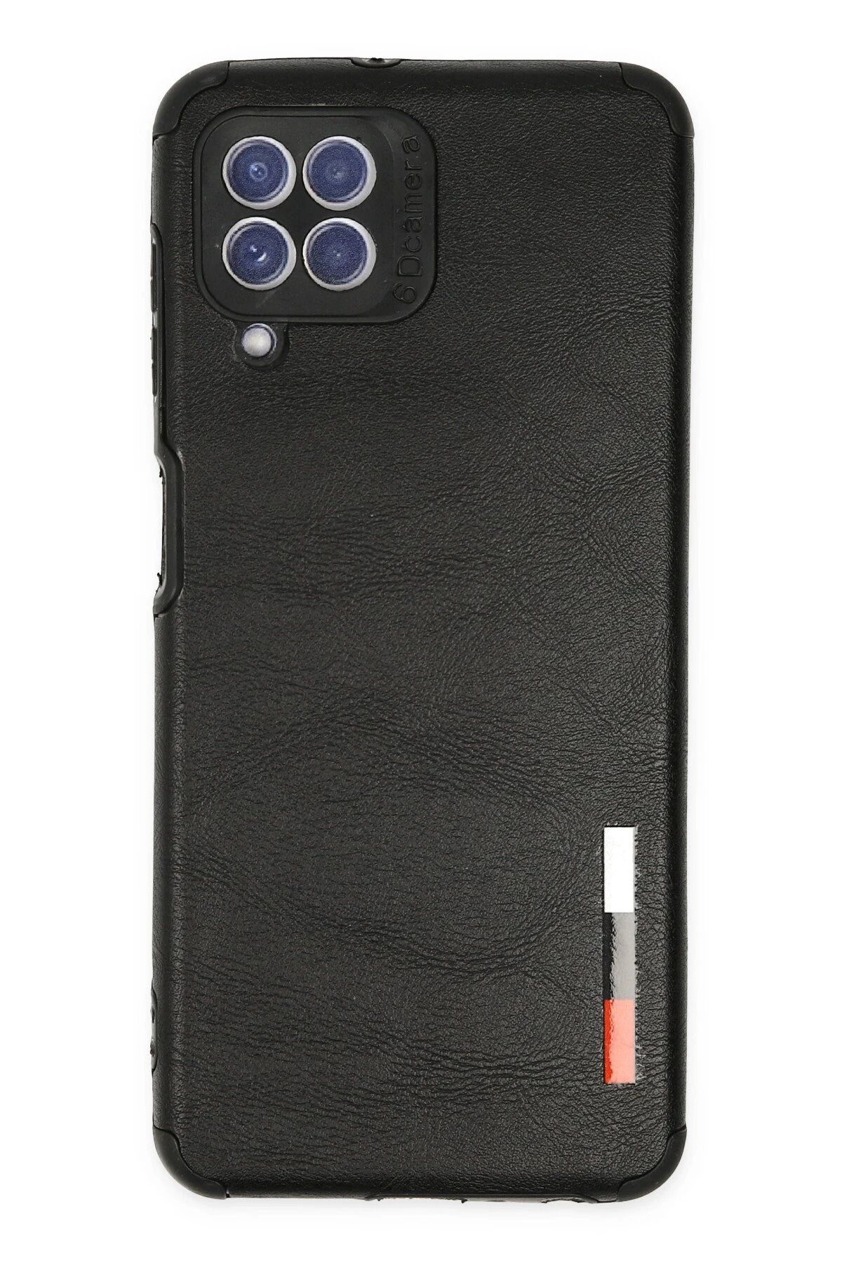 NewFace Samsung Galaxy A22 Kılıf Loop Deri Silikon - Siyah LZWDR