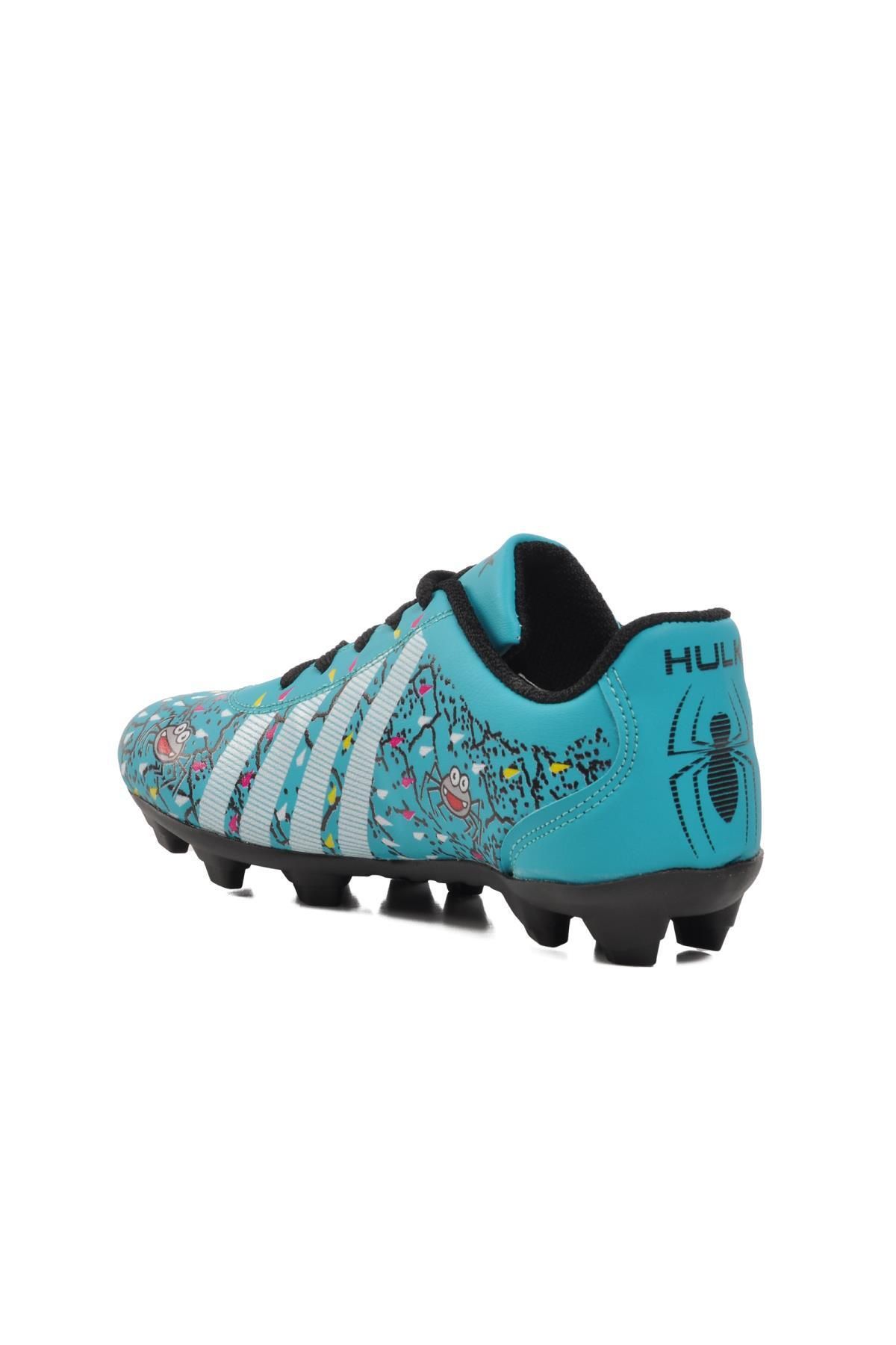 AYAKMOD-Hulk Spider Patterned Turquoise Kids Crampons 4