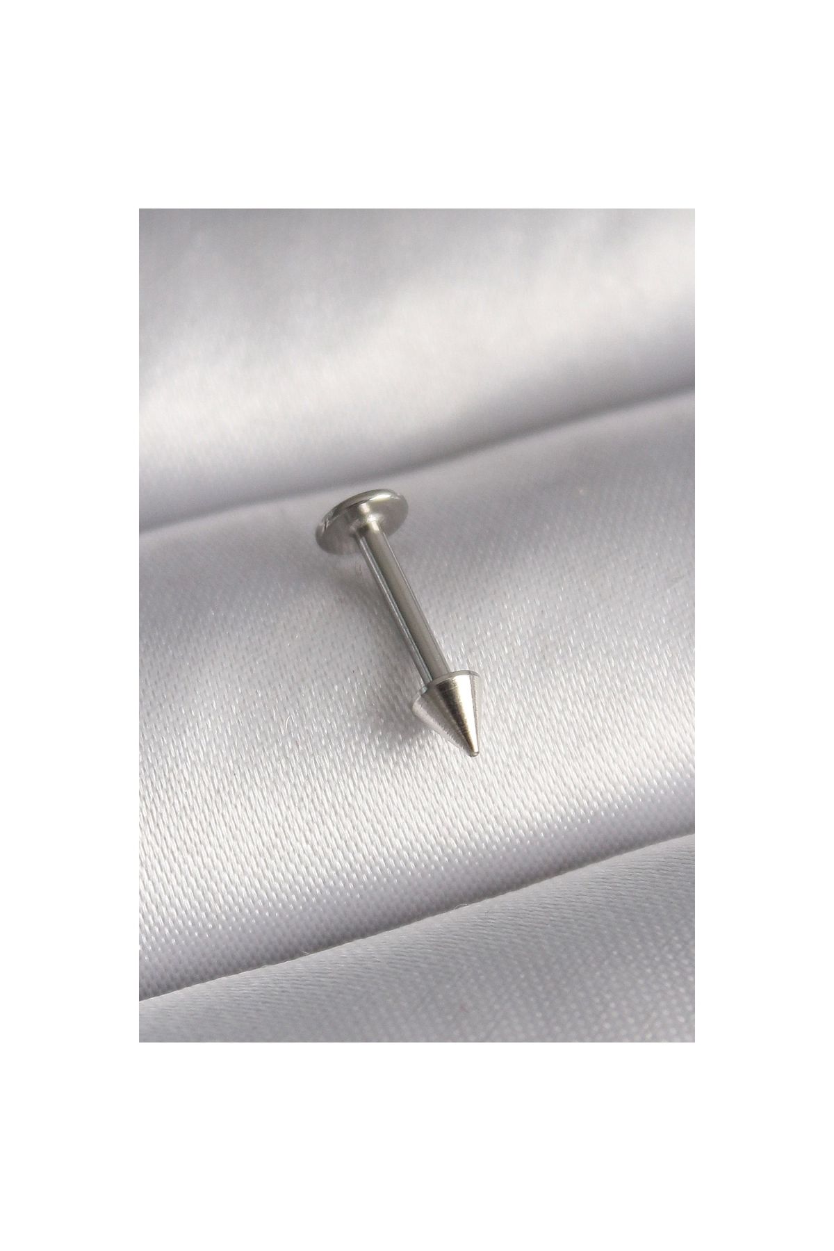 Marsilyan 316L Çelik Gümüş Renk Çivi Model Piercing - TJ-PR1373