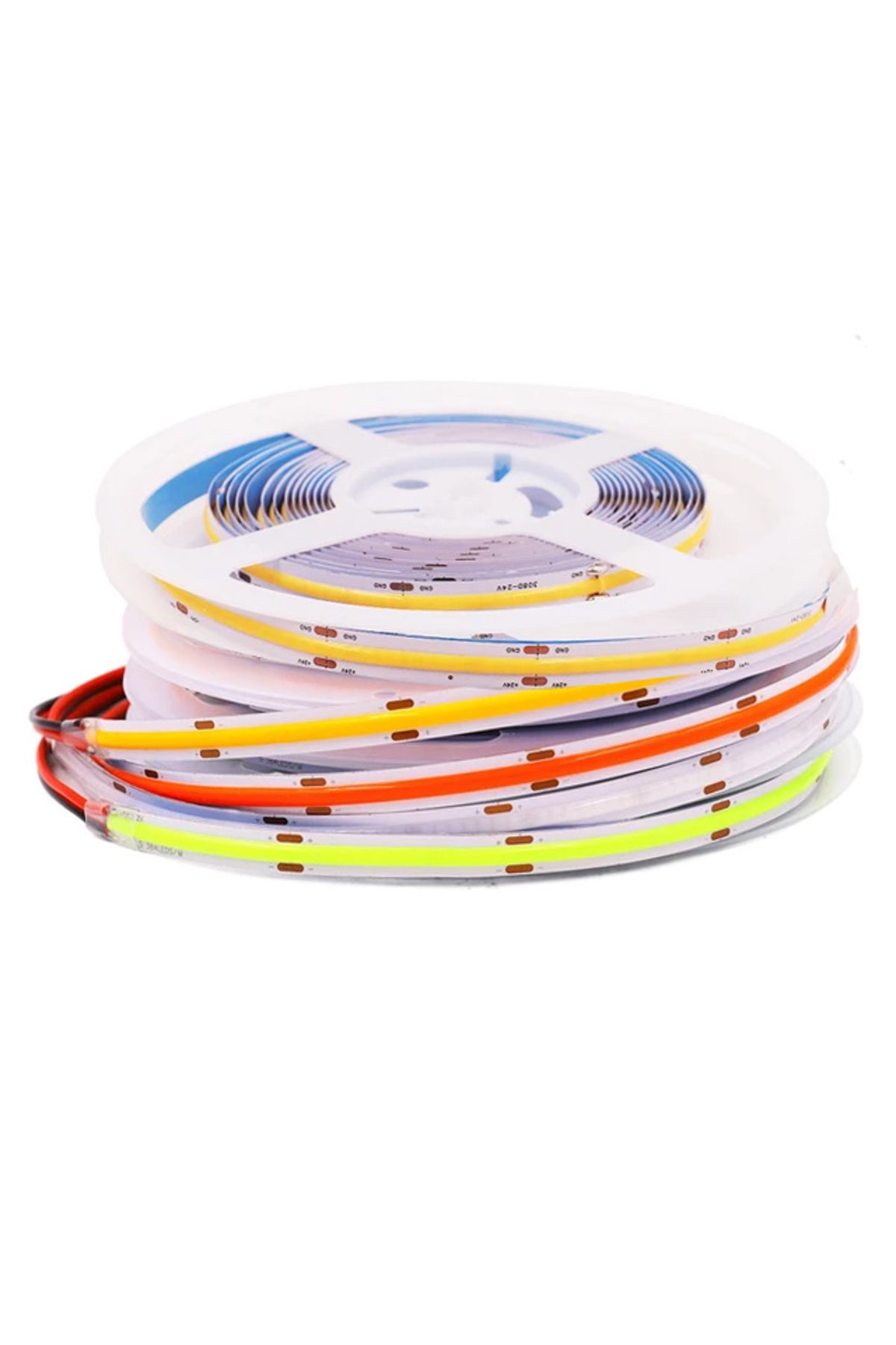 CLASSLIGHTS-Bandă LED Cob 576 LED/m - Iluminat RGB, Exterior IP67 - Rolă de 5 Metri, Electroaz 1