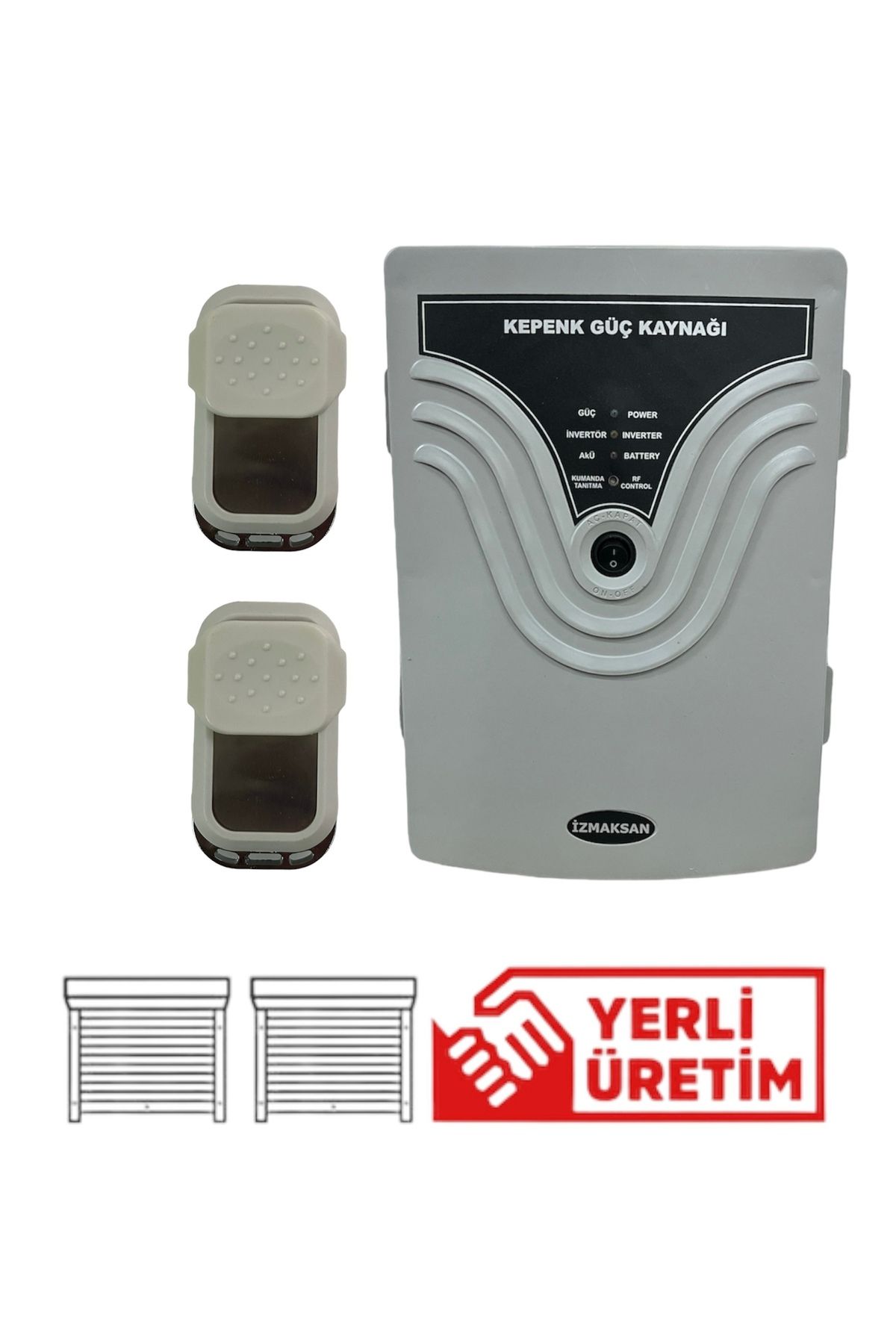 İzmaksan KEPENK GÜÇ KAYNAĞI - 1000 WATT 2 KANAL (İKİ KEPENK)