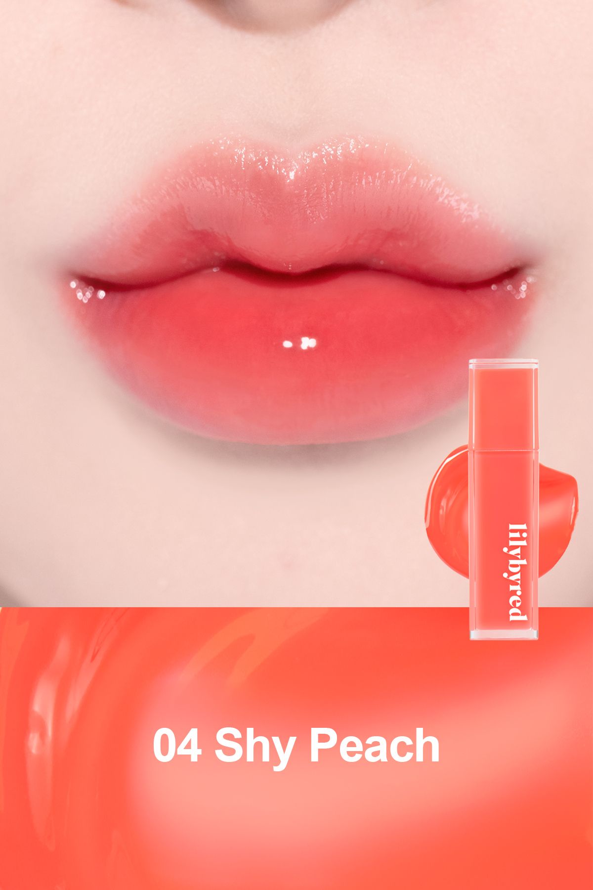 lilybyred Bloody Liar Coating Tint / Uzun Süre Kalıcı Parlak Dudak Tinti - 04 Shy Peach