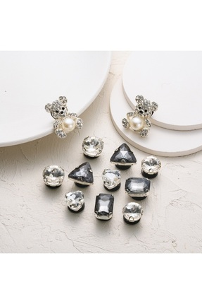 Josellini 12'li Jibbitz, Terlik Süsü, Croc İçin Charm