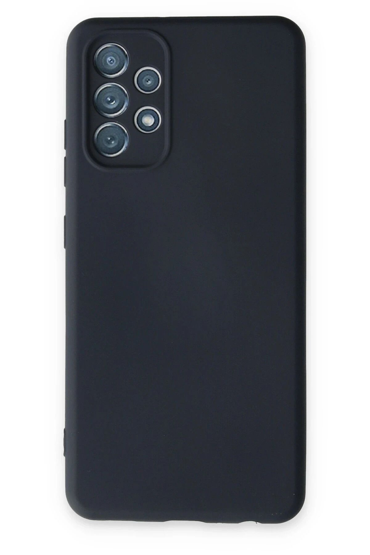 NewFace Samsung Galaxy A13 4G Kılıf Nano içi Kadife Silikon - Lacivert FERRG
