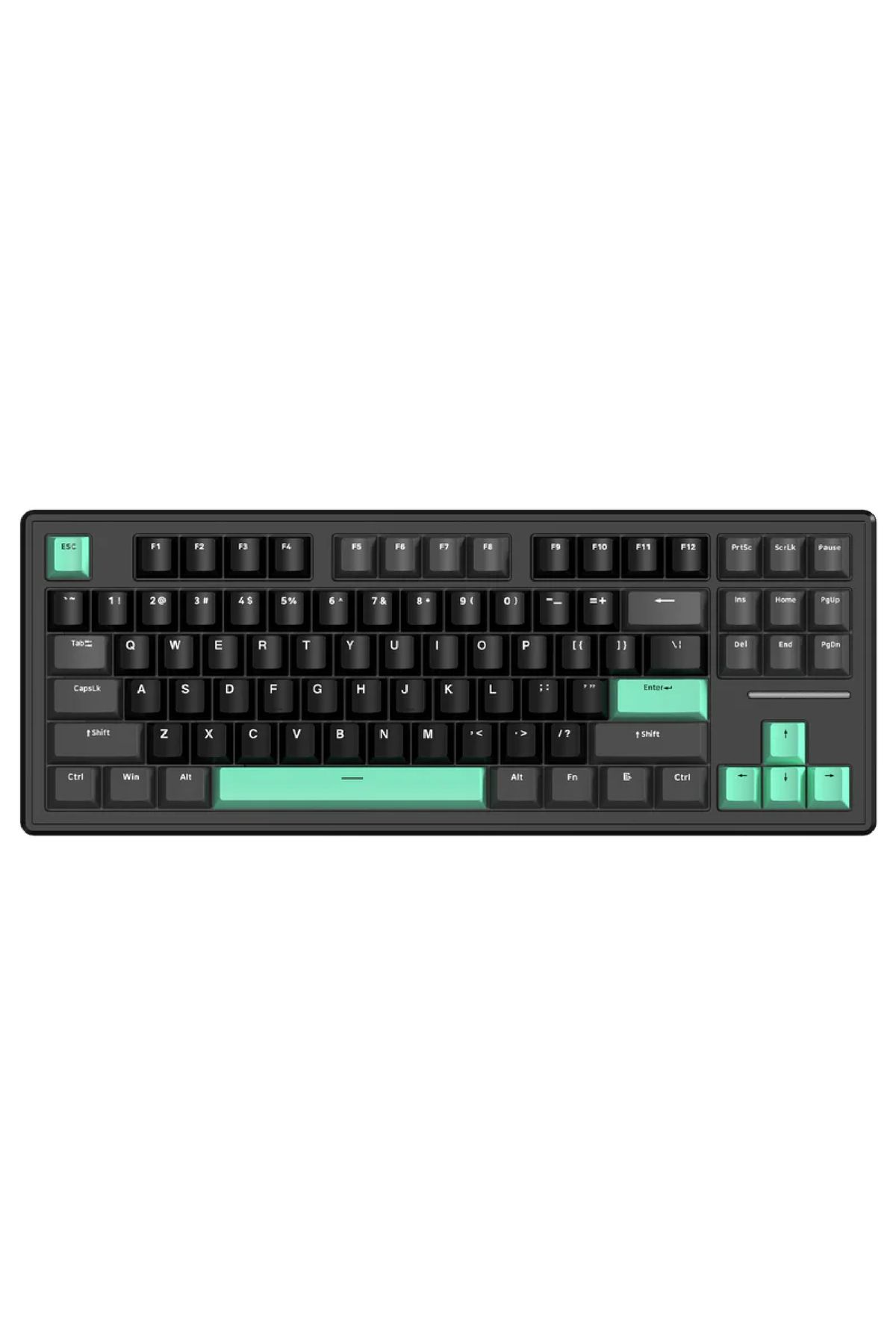 SiLabor X Attack Shark M87 RGB Kablosuz Şarjlı Üçlü Mod 4000mAh PBT Mekanik Klavye Mac ve Win Uyumlu