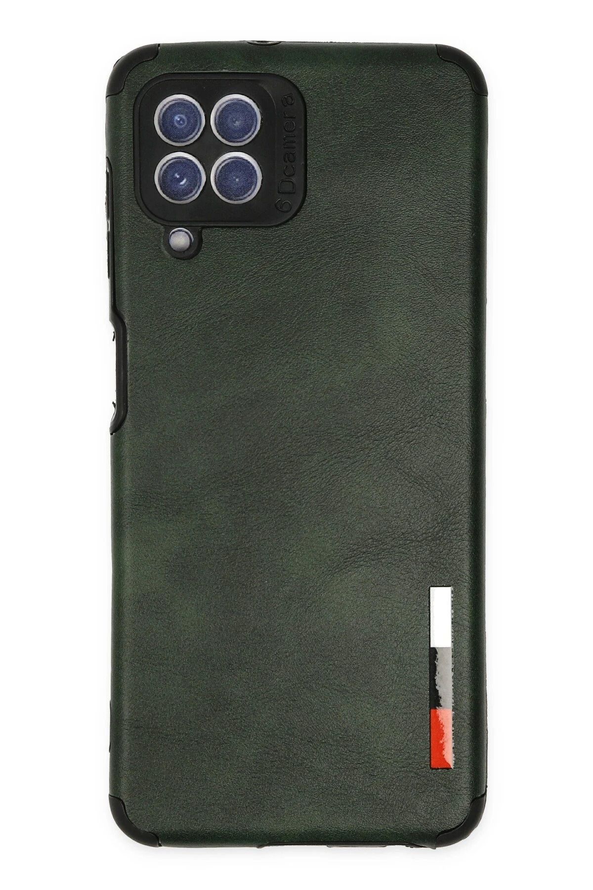 NewFace Samsung Galaxy A22 Kılıf Loop Deri Silikon - Yeşil FERRG