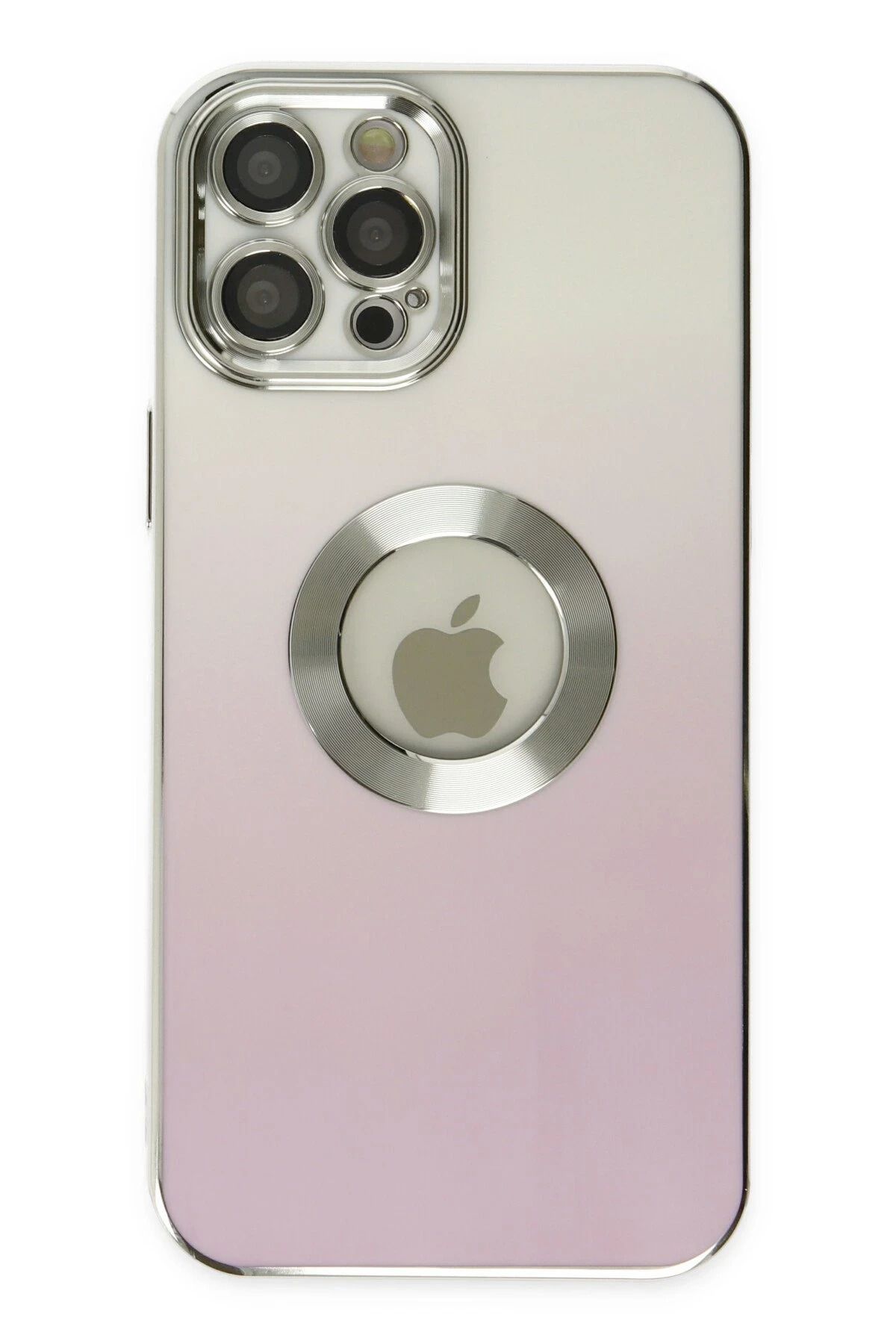 NewFace iPhone 12 Pro Max Kılıf Best Silikon - Mor YNSMR