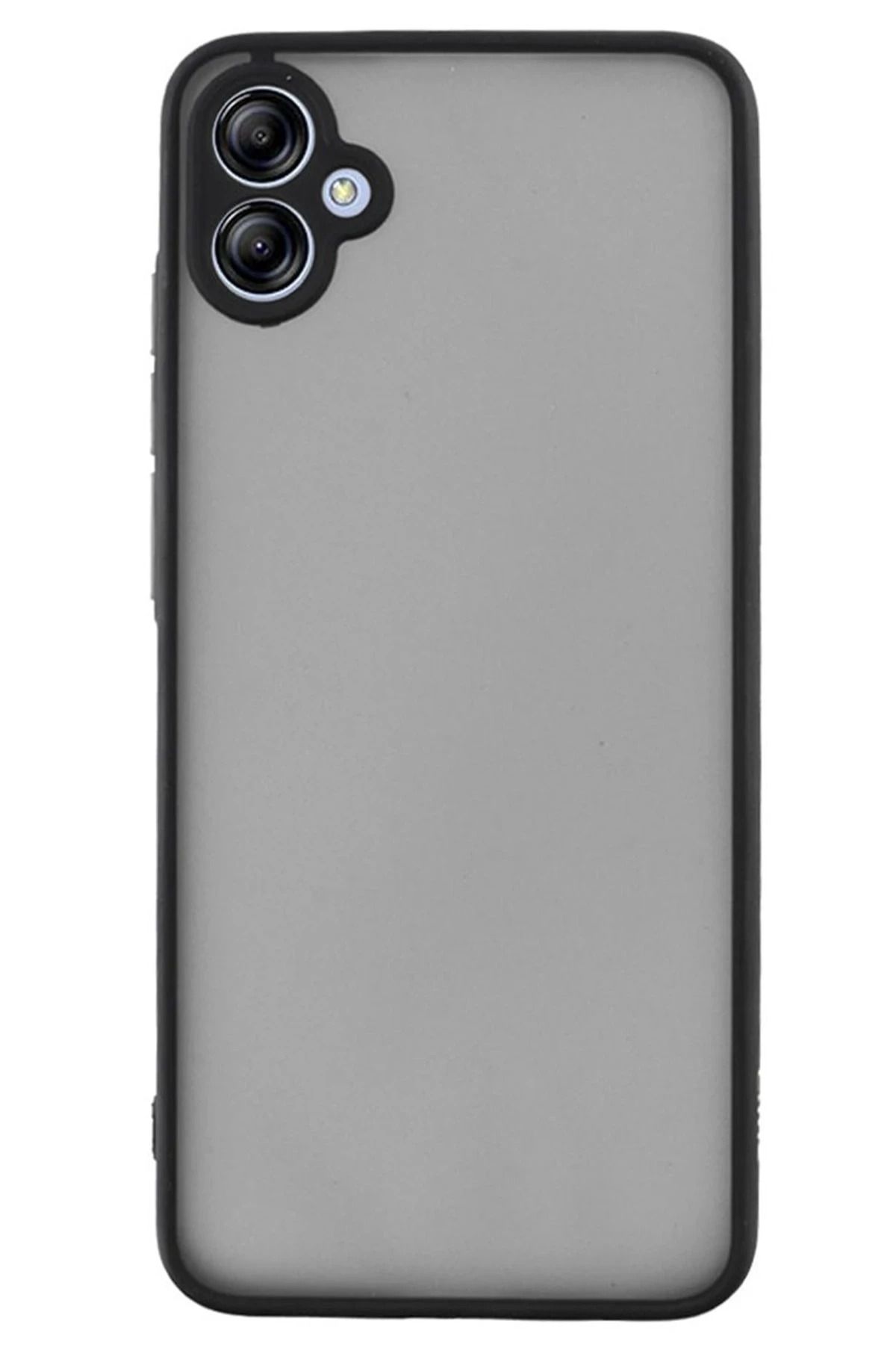 NewFace Samsung Galaxy A06 Kılıf Montreal Silikon Kapak - Siyah HNZRN