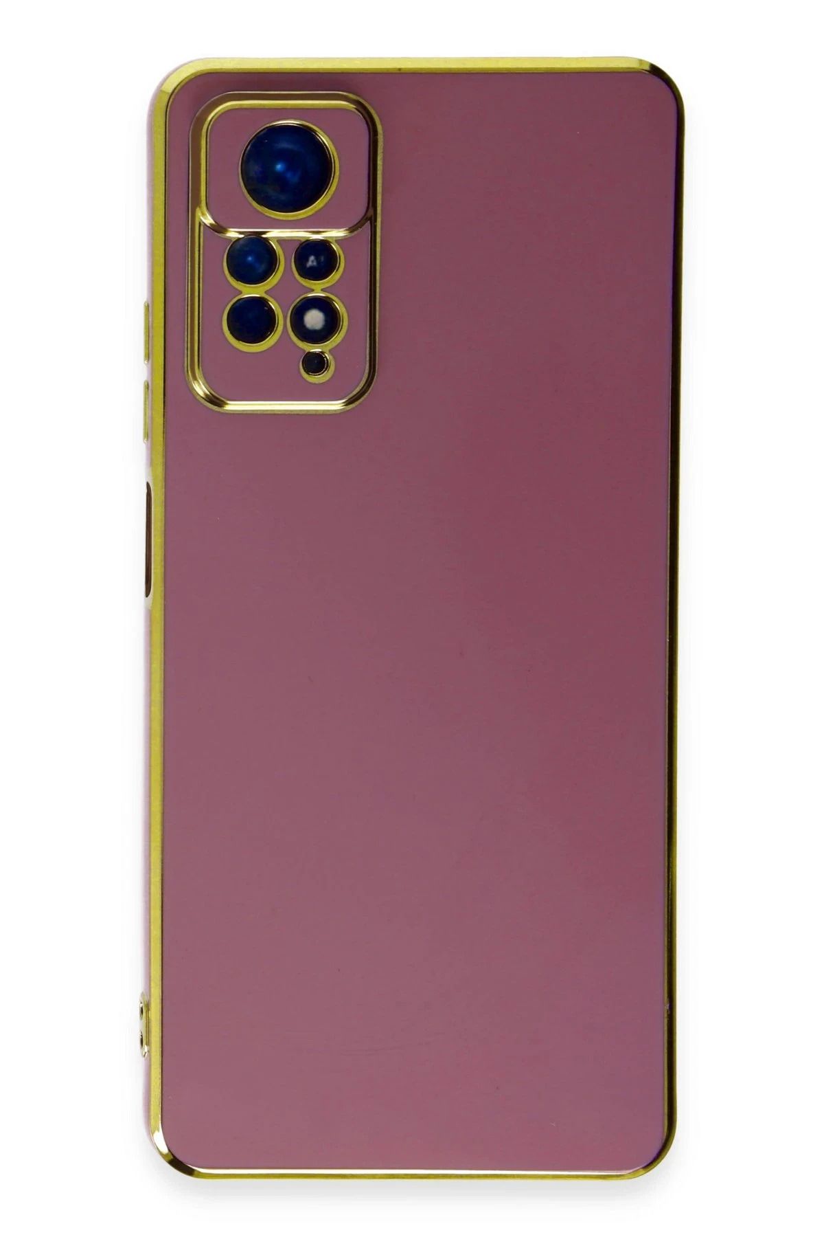 NewFace Xiaomi Redmi Note 11 Kılıf Volet Silikon - Kırmızı NRMSA