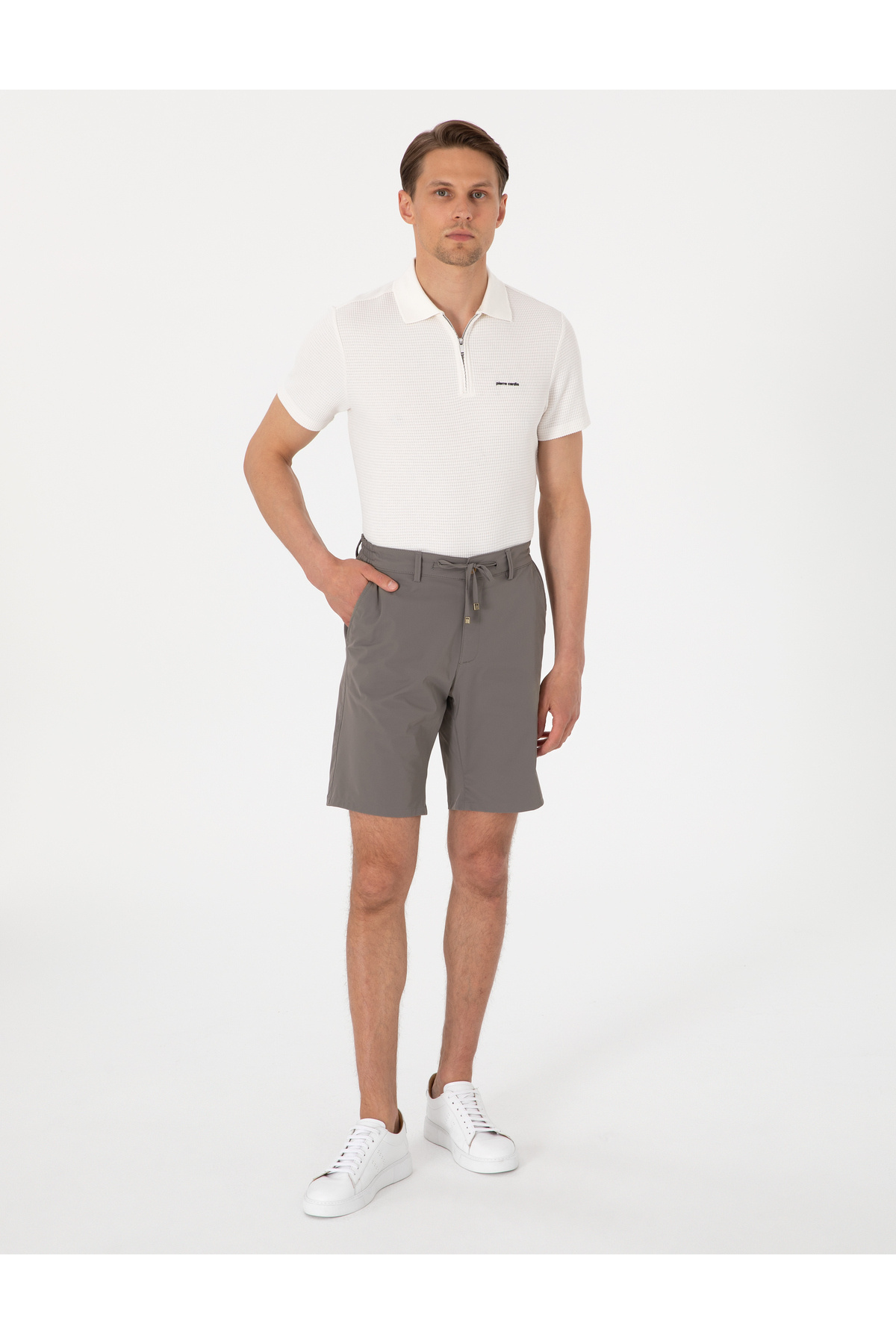پیر کاردین شورت باریک کمربند الاستیک Mink Slim Fit 50305901-VR052