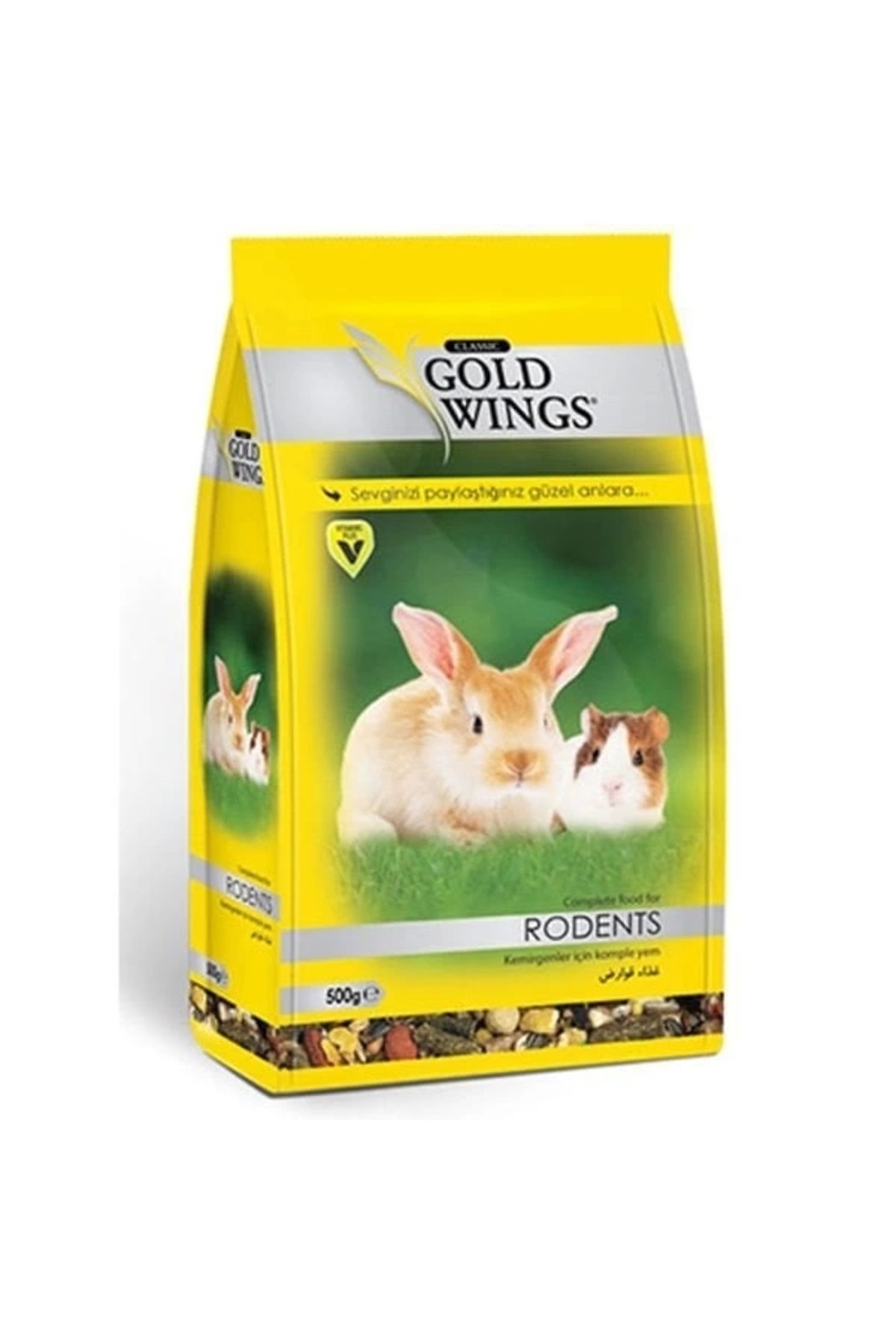 YNT İthalat Gold Wings Classic Kemirgen Yemi 500 Gr