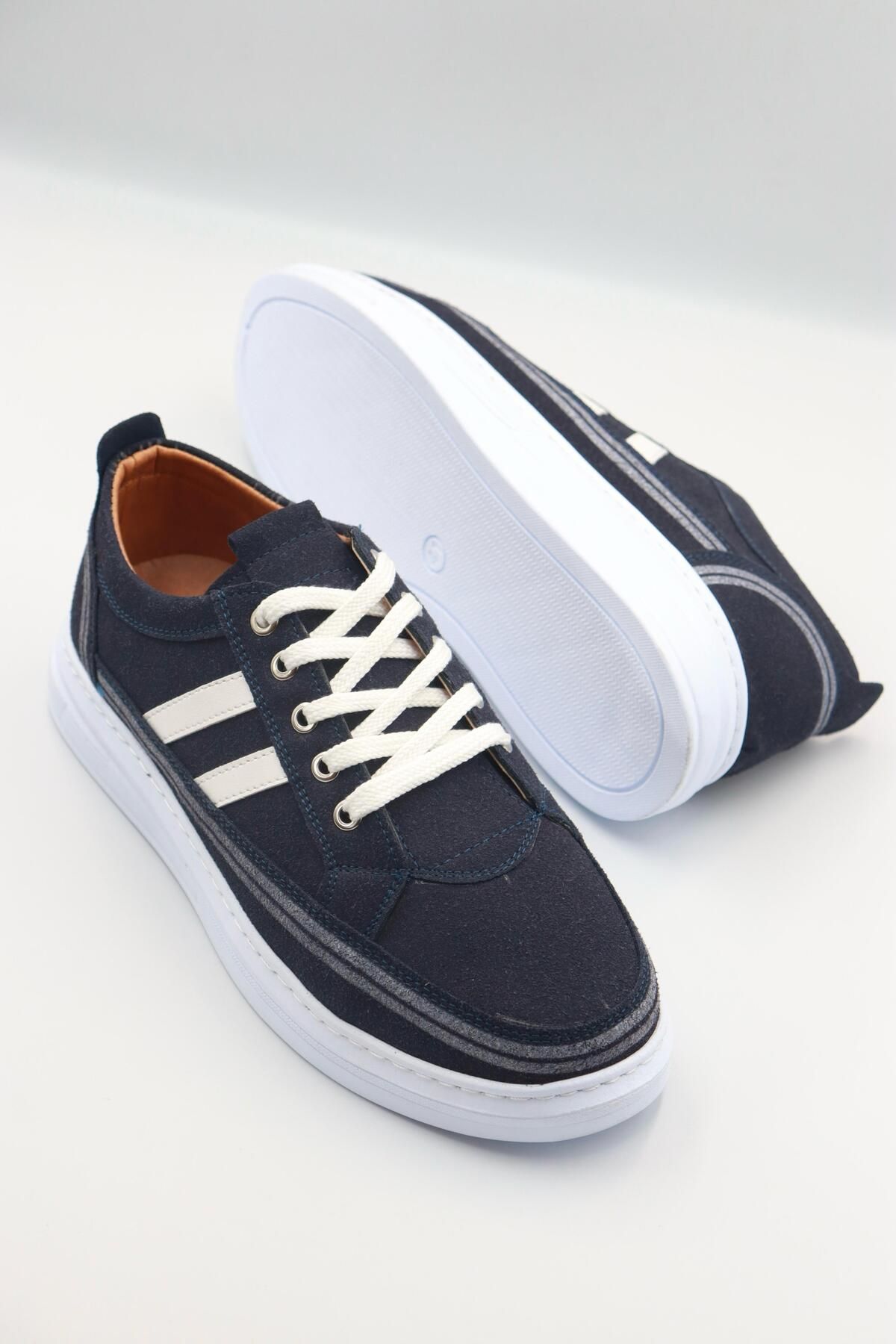 BY ERG SHOES Erkek Günlük Hafif Poli Dikişli Taban Yürüyüş Garantili Spor Sneaker Ayakkabı