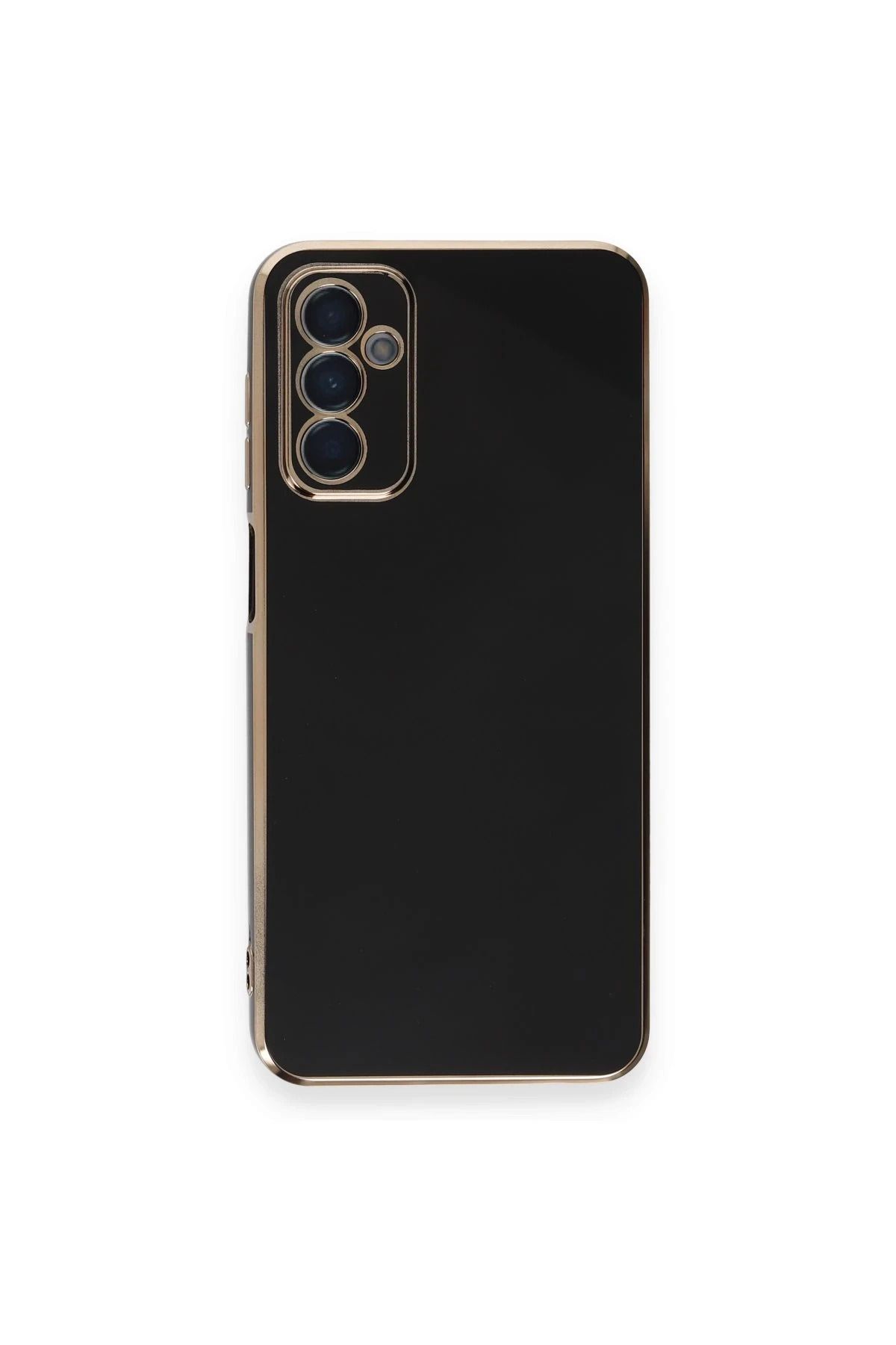 NewFace Samsung Galaxy A14 4G Kılıf Volet Silikon - Siyah YNSMR