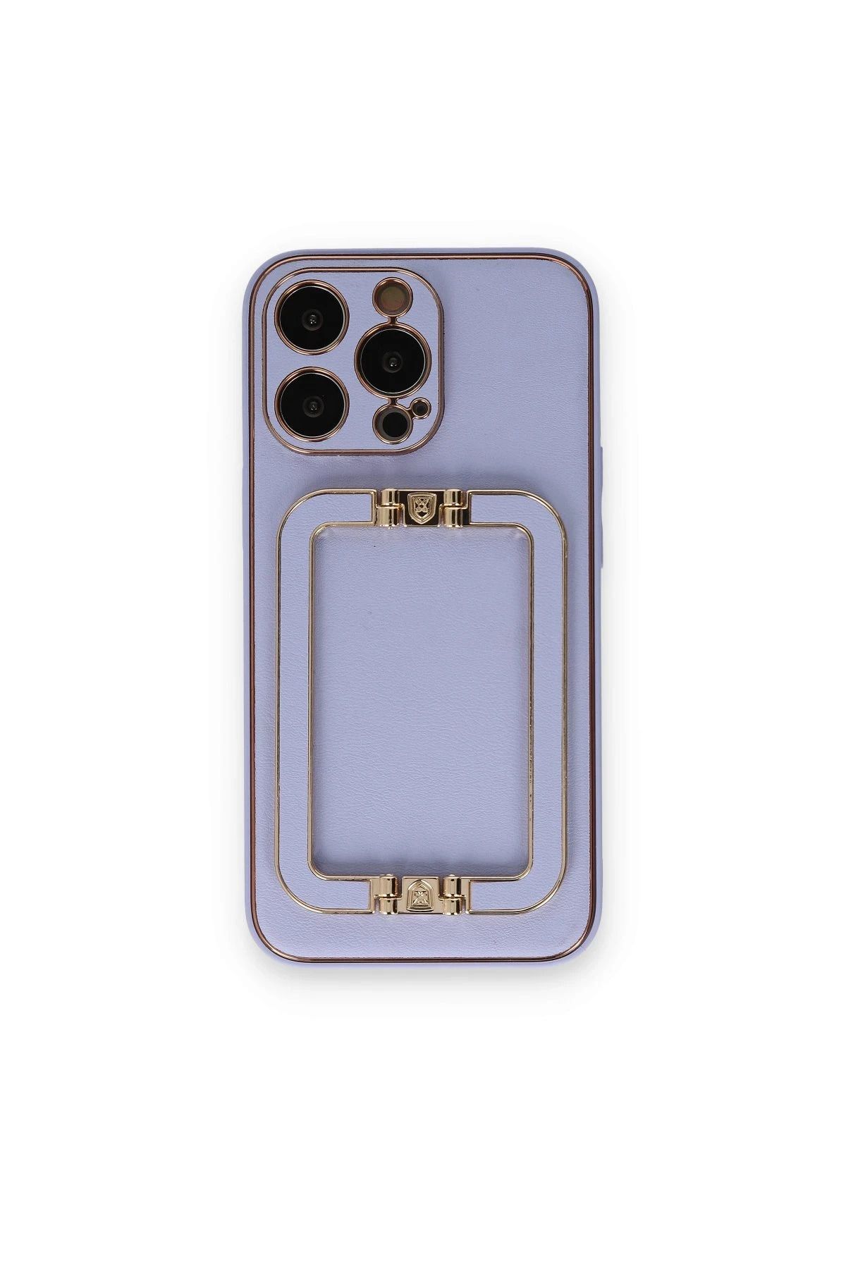 NewFace iPhone 14 Pro Max Kılıf Coco Elit Kapak - Lila FERRG